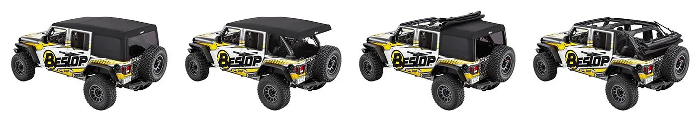 Ford Bronco Soft Top supertop-ultra-jl-modes