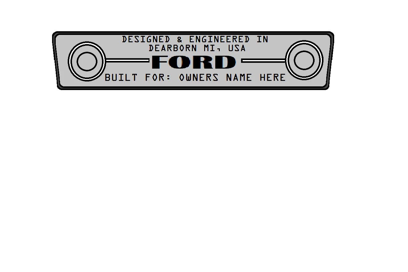 Ford Bronco AR | FIRST EDITION Badge VIN Project 2D4B9C29-1916-4206-B04F-FFF696D2040D