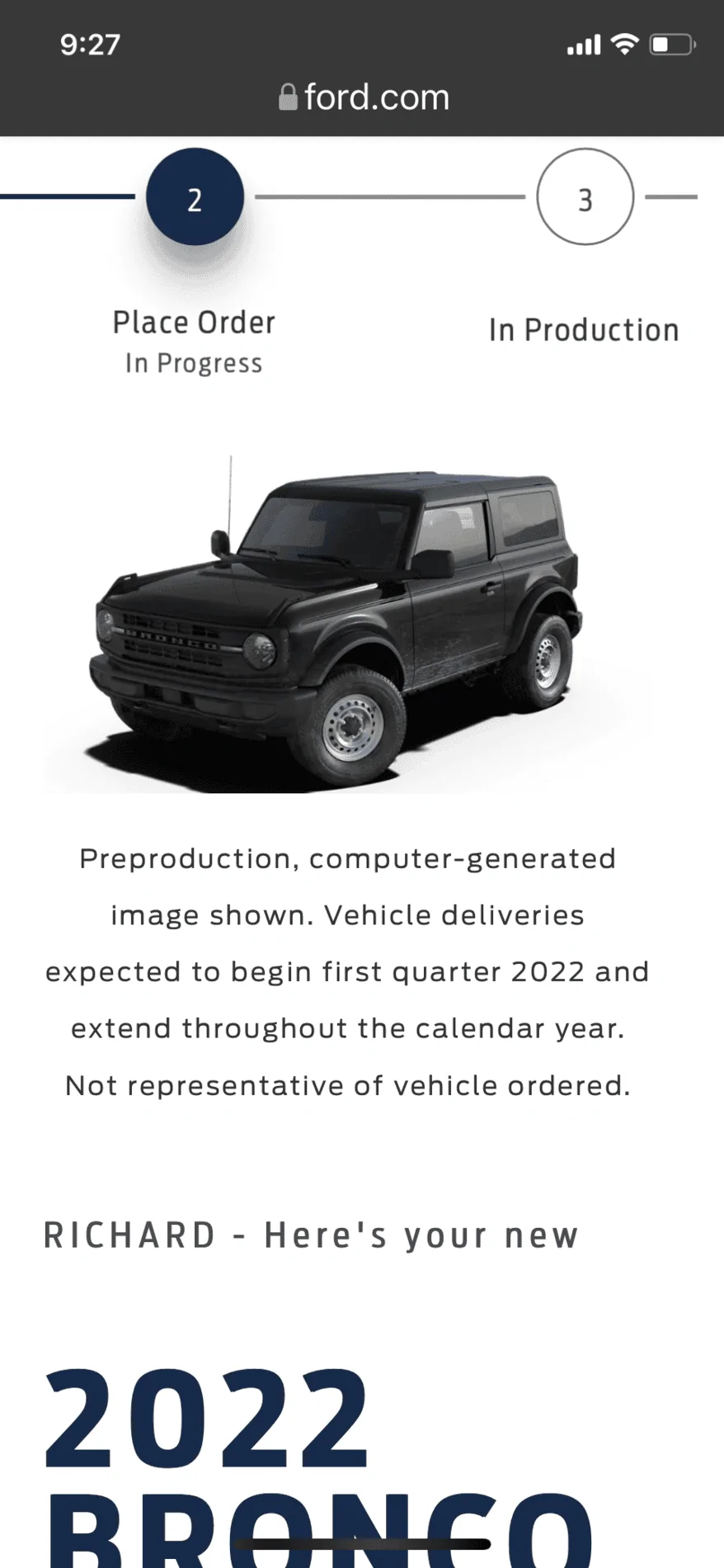 Ford Bronco Ford website updates? 2B6F00C3-30A5-46B4-809C-8F0A7D9FEB63