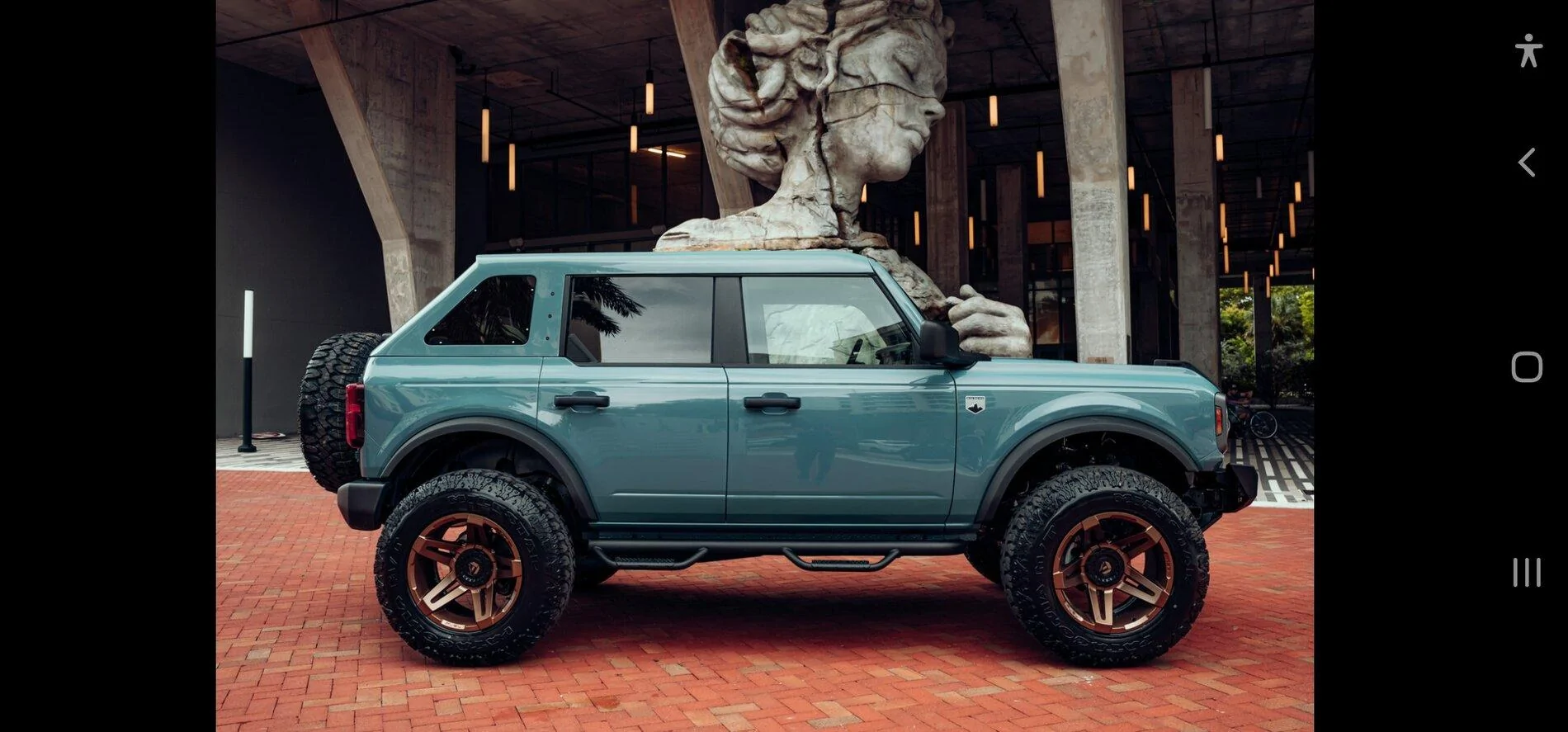 Ford Bronco SoFlo Slantback Hard Top Screenshot_20211123-175147_Instagram