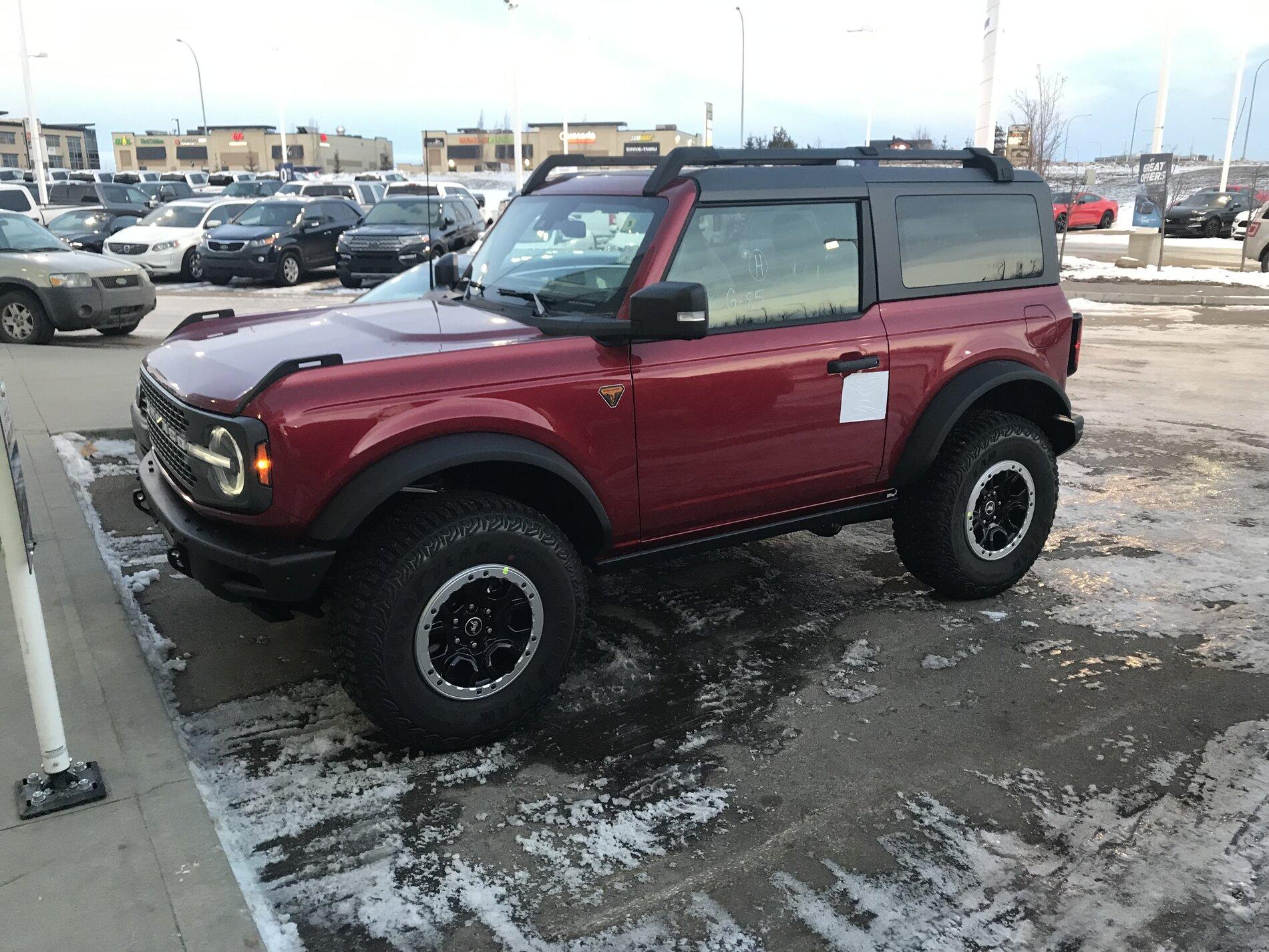 Ford Bronco Here she is, my 2dr Badlands! 3F24E11C-DA82-40DA-A3F5-B85E721C54BE