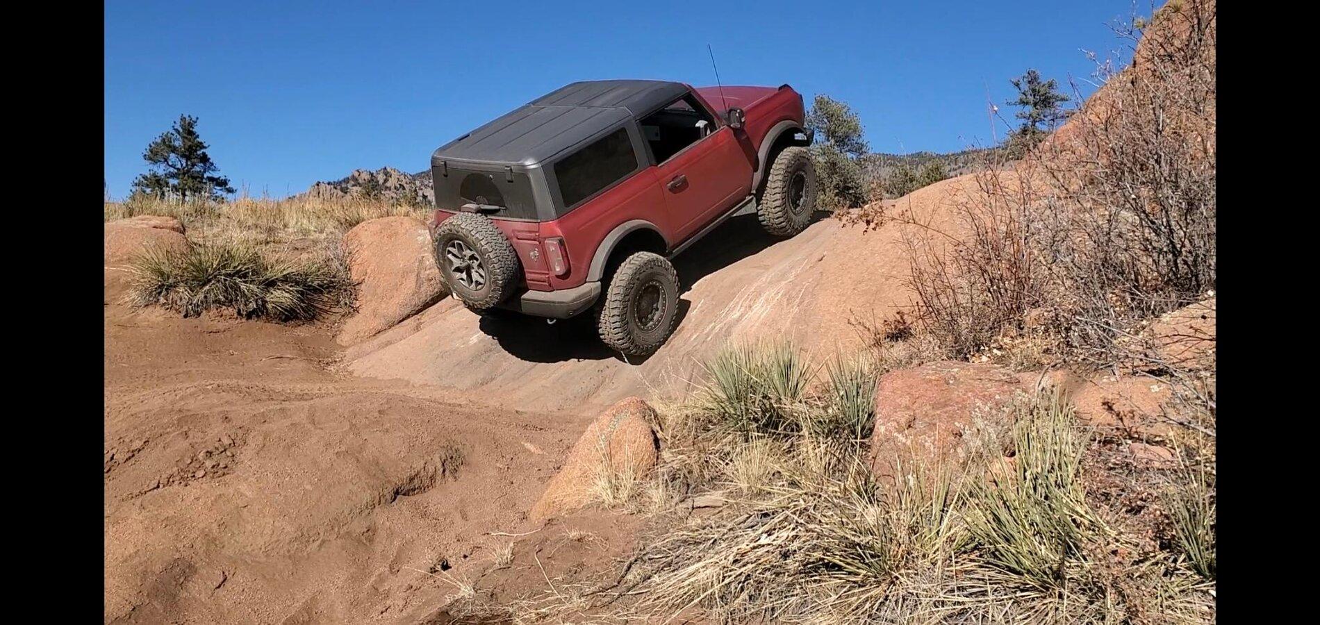 Ford Bronco Badlands 2 door on 37s no lift.... [37x12.50r17 Thompson Baja Boss MTs + Black Rhino Garison Beadlocks with +0 offset] signal-2021-11-21-18-56-29-852-