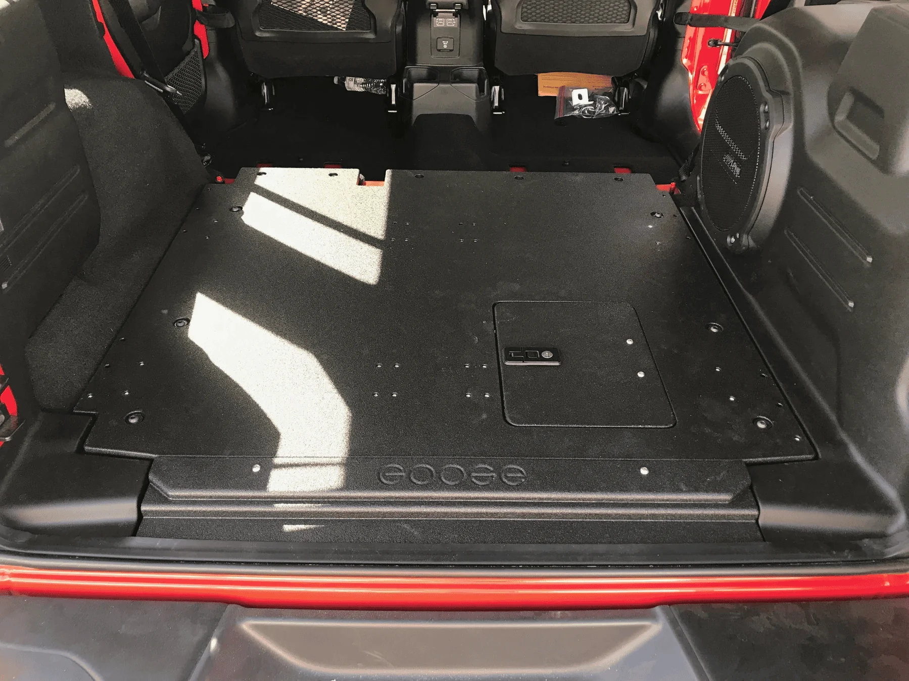 Ford Bronco Fridge slide mount in the trunk 1637769801703