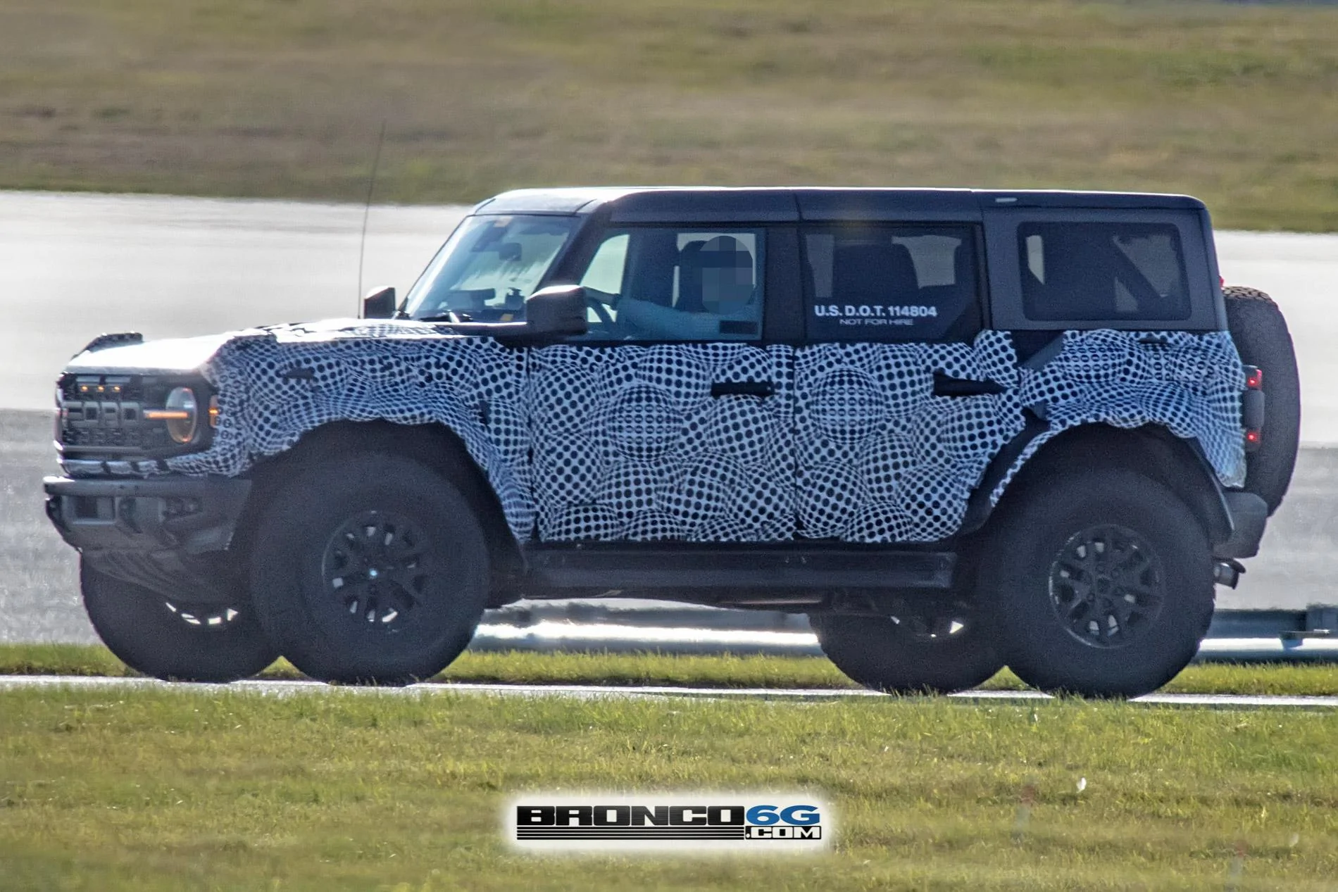 Ford Bronco 2022 Bronco Raptor makes most revealing public appearance yet 2022 Bronco Raptor public sighting 7