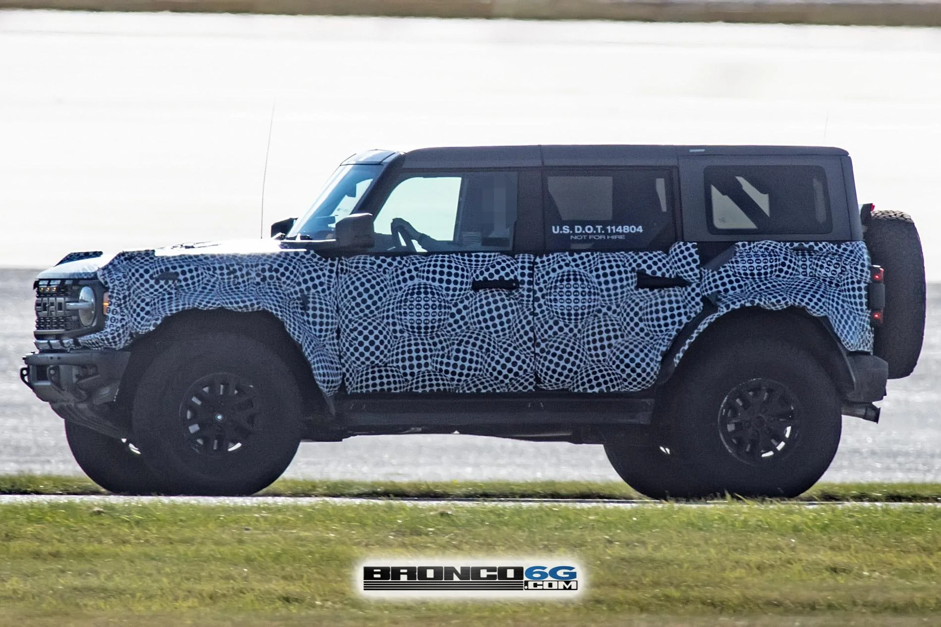 Ford Bronco 2022 Bronco Raptor makes most revealing public appearance yet 2022 Bronco Raptor public sighting 8