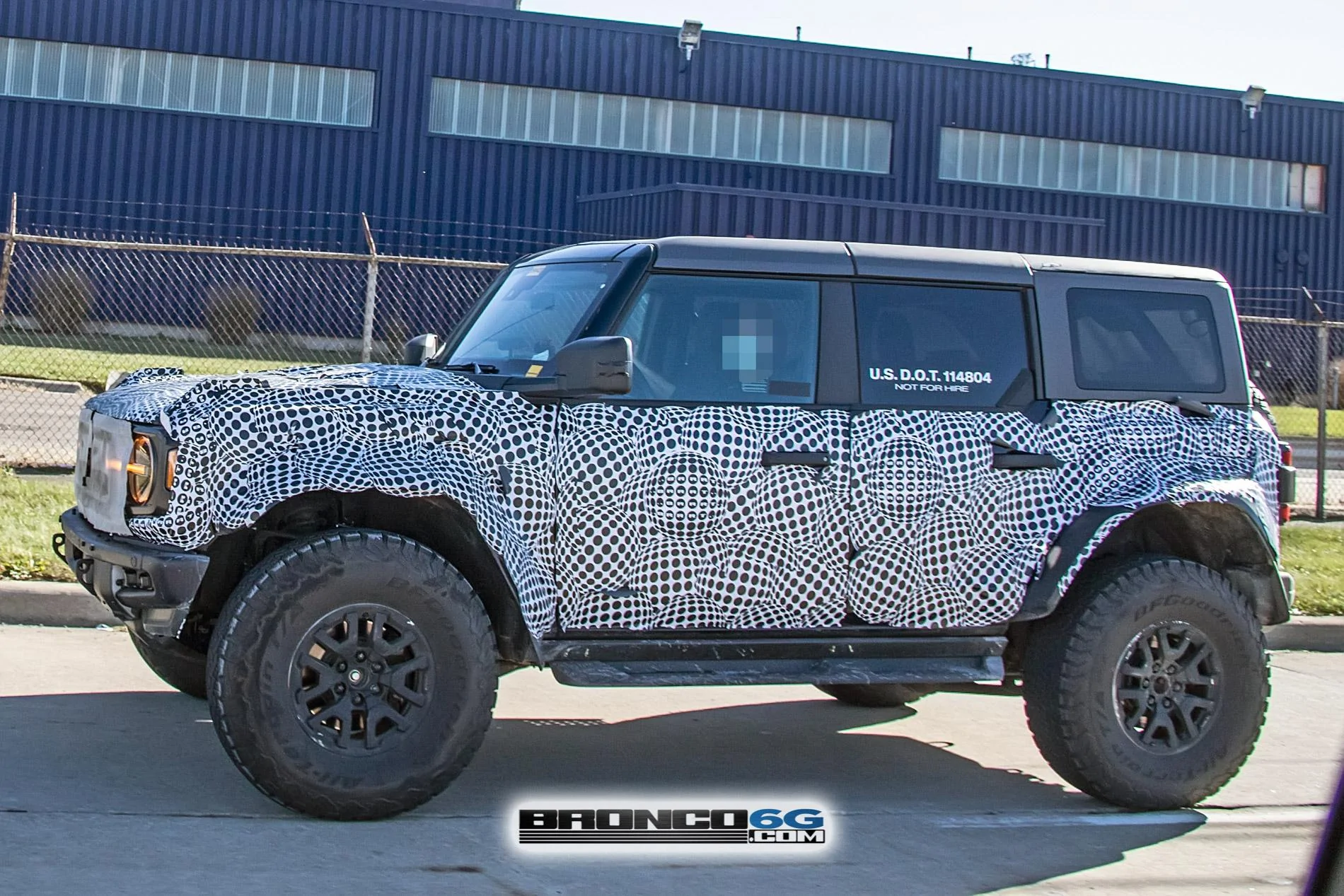 Ford Bronco 2022 Bronco Raptor makes most revealing public appearance yet 2022 Bronco Raptor public sighting 13