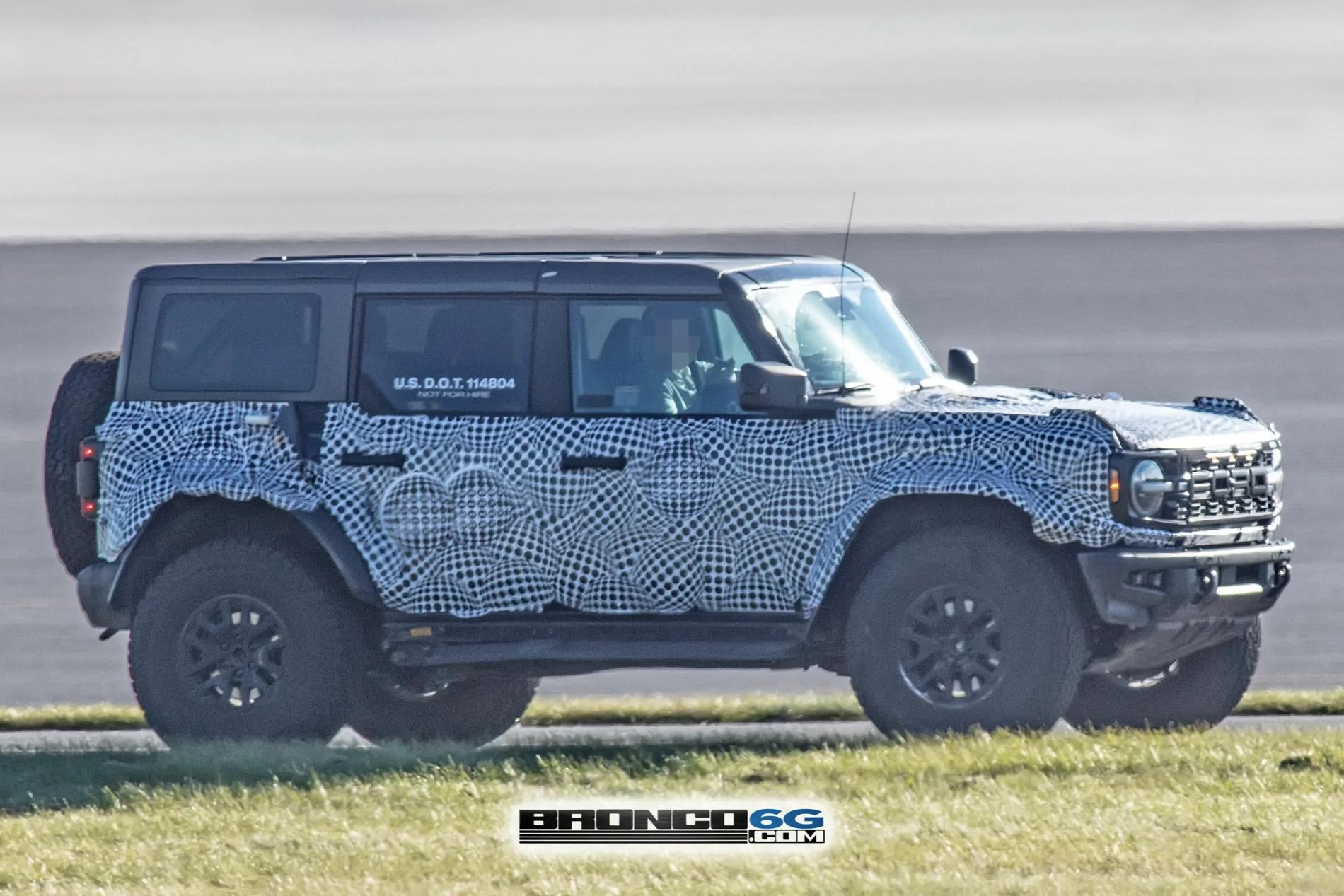 Ford Bronco 2022 Bronco Raptor makes most revealing public appearance yet 2022 Bronco Raptor public sighting 9