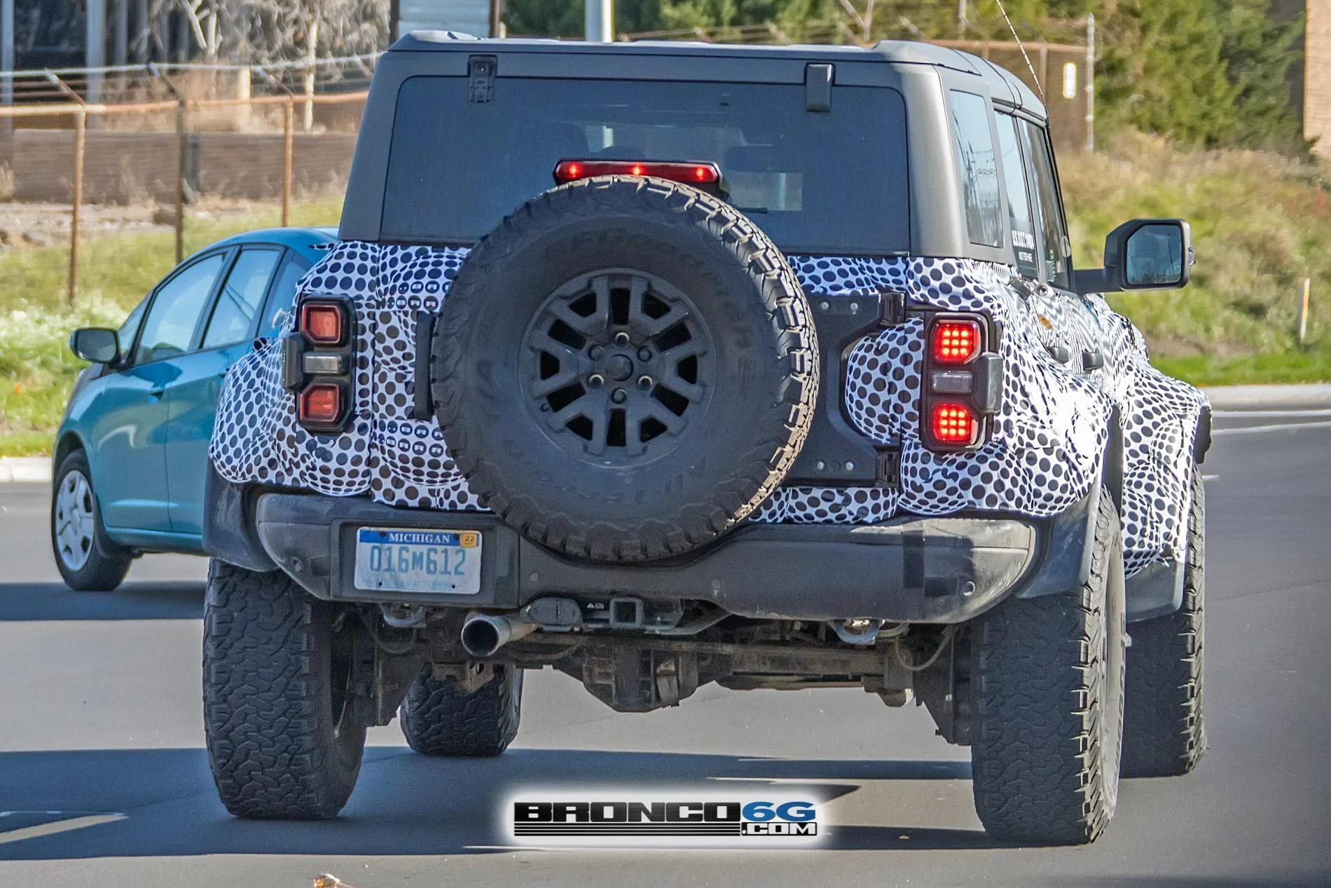 Ford Bronco 2022 Bronco Raptor makes most revealing public appearance yet 2022 Bronco Raptor public sighting 17