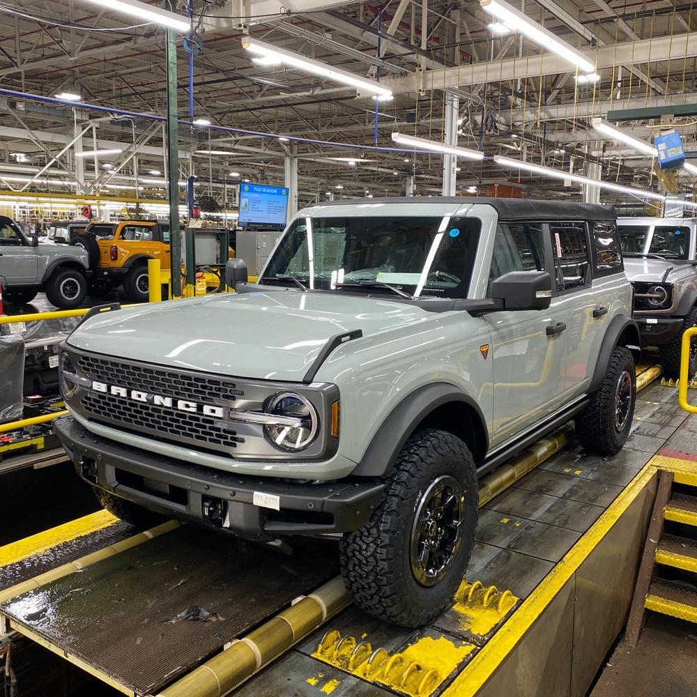 Ford Bronco Does everyone get an assembly line picture? ima