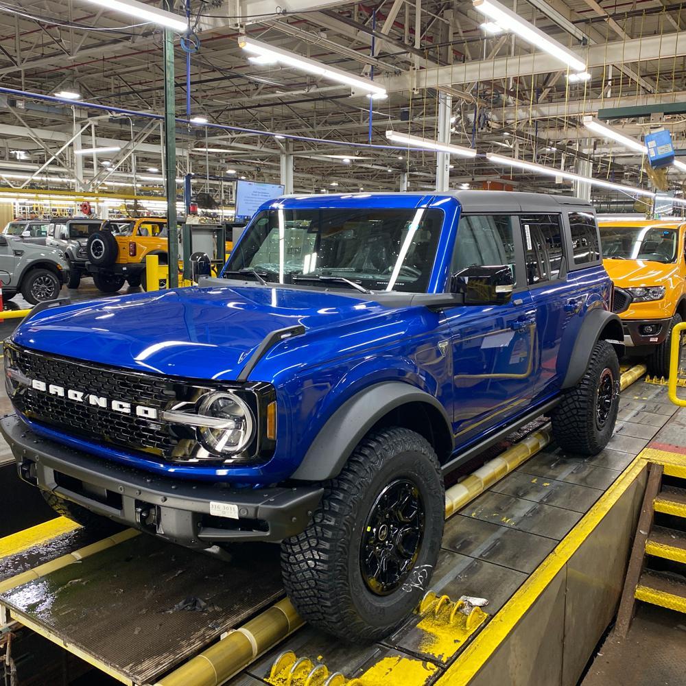 Ford Bronco Finally got my FE assembly line photo image (1)