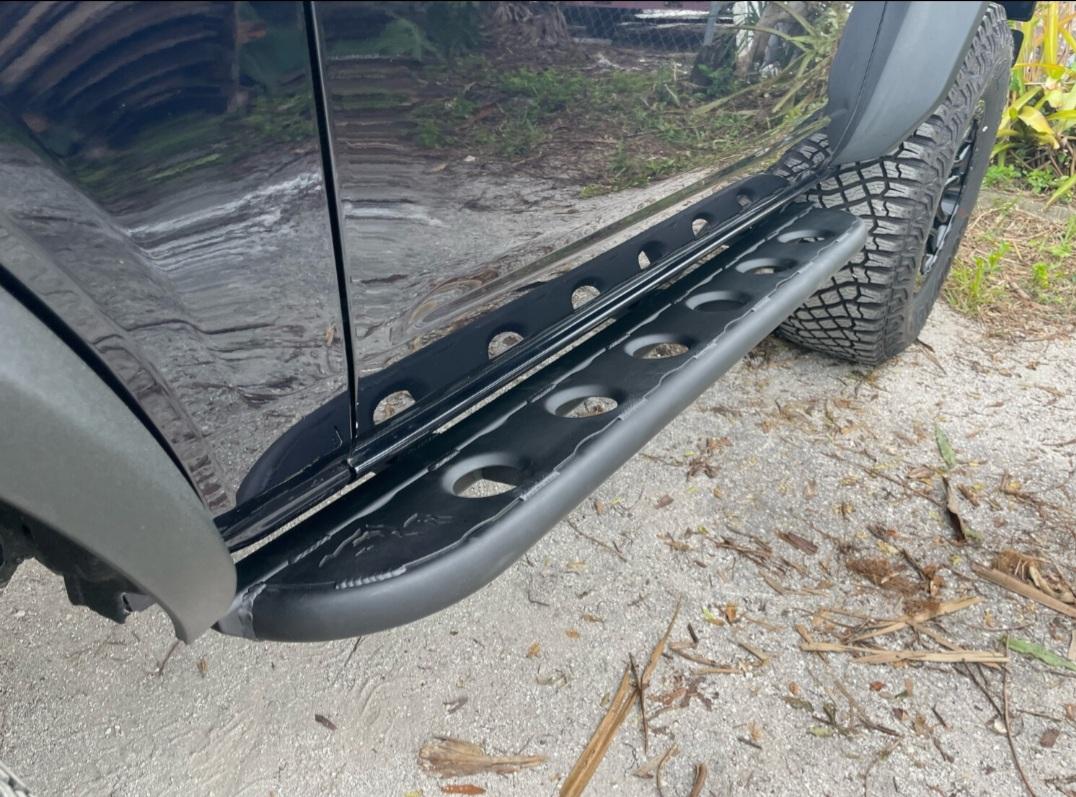 Ford Bronco Rock Rails, Side Steps, and Sliders. Screenshot_20211123-093055_Chrome