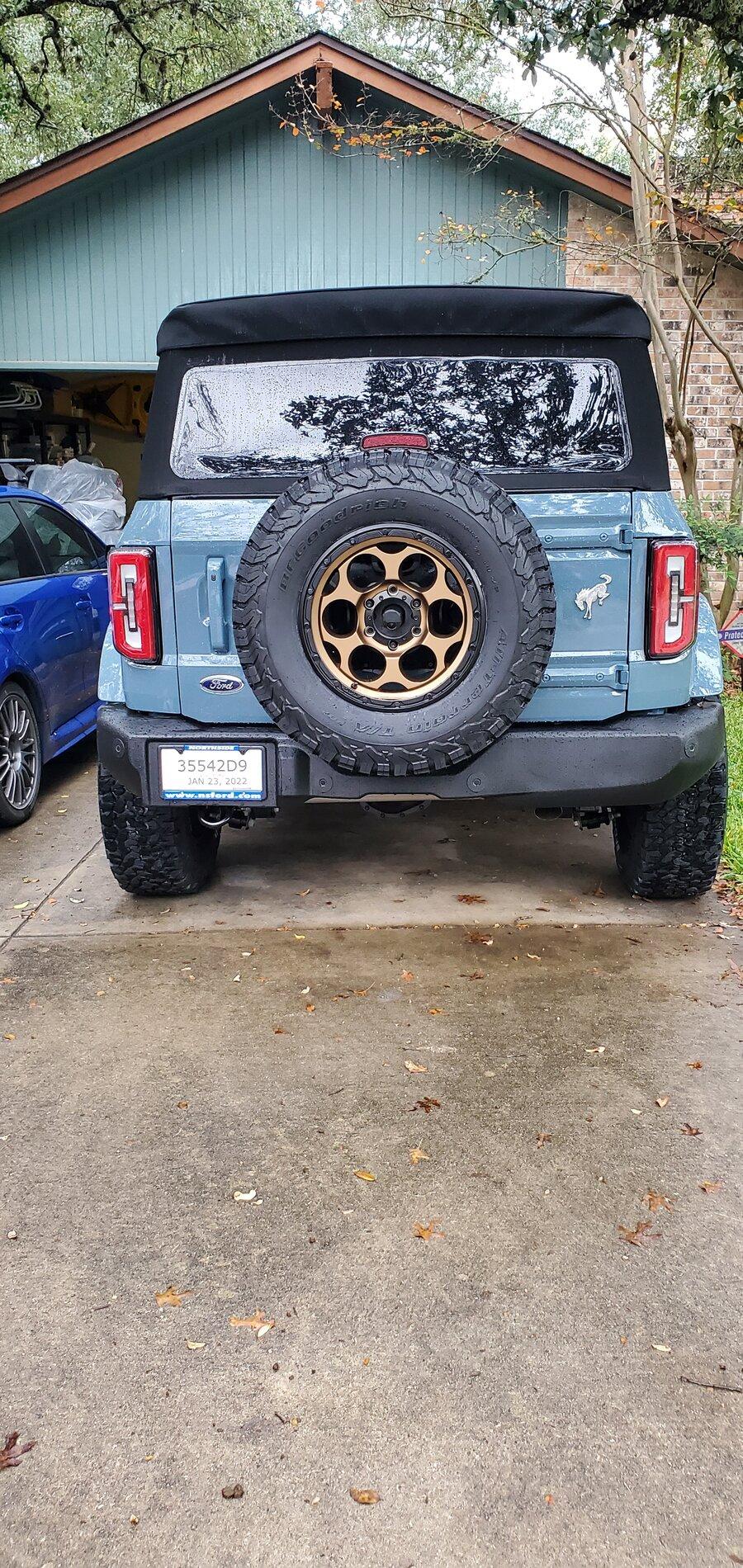 Ford Bronco Show us your installed wheel / tire upgrades here! (Pics) 20211125_084234