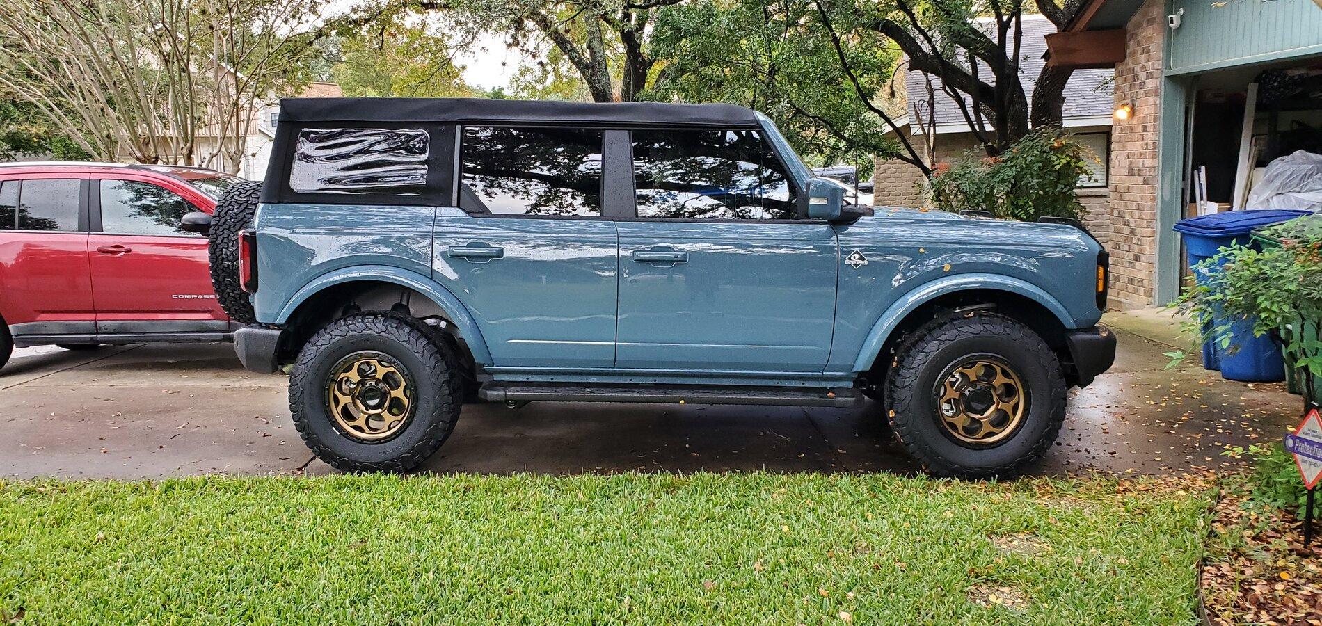Ford Bronco Show us your installed wheel / tire upgrades here! (Pics) 20211125_084140