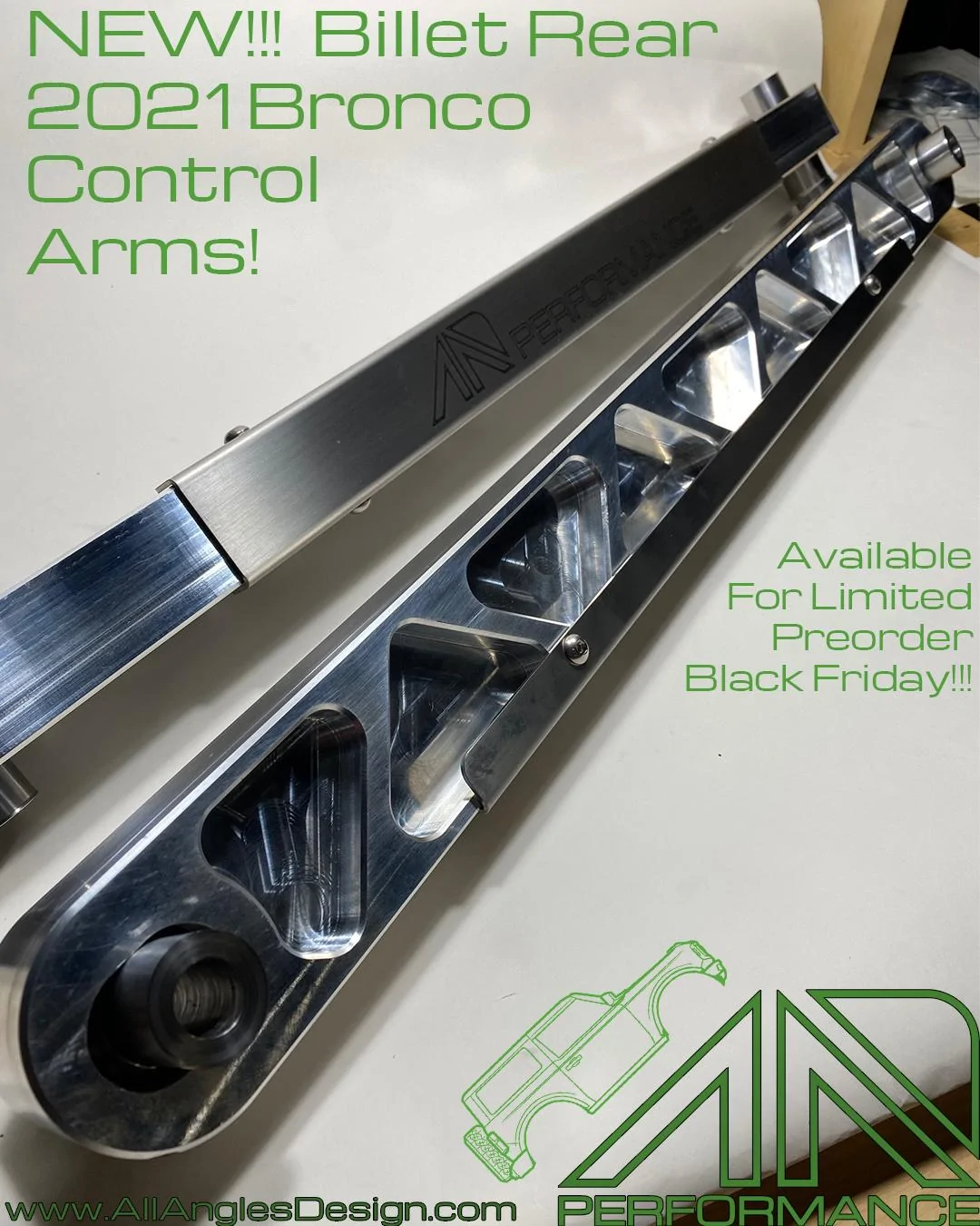 Ford Bronco Announcing our new Rear Adjustable Upper and Lower control arms! Bronco Rear Lower Reveal Insta