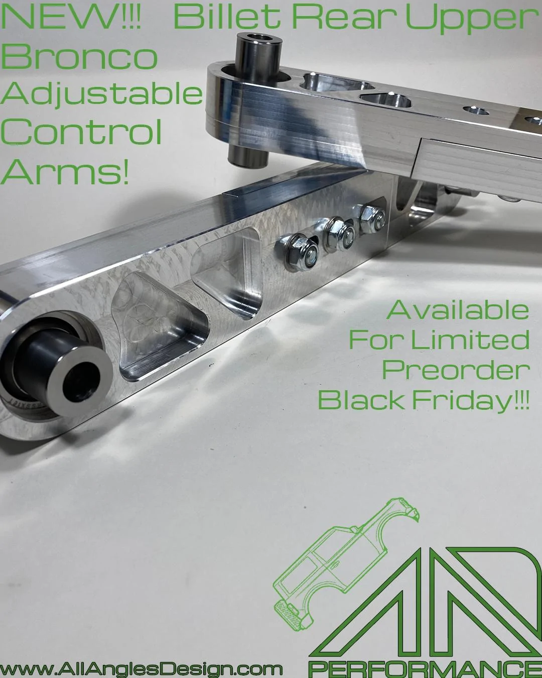 Ford Bronco Announcing our new Rear Adjustable Upper and Lower control arms! Bronco Rear Upper Reveal Insta
