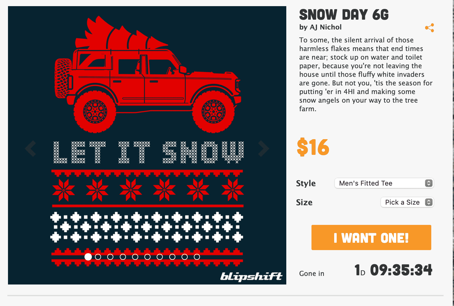 Ford Bronco Another Blipshift Bronco shirt Screen Shot 2021-11-25 at 11.23.27 AM