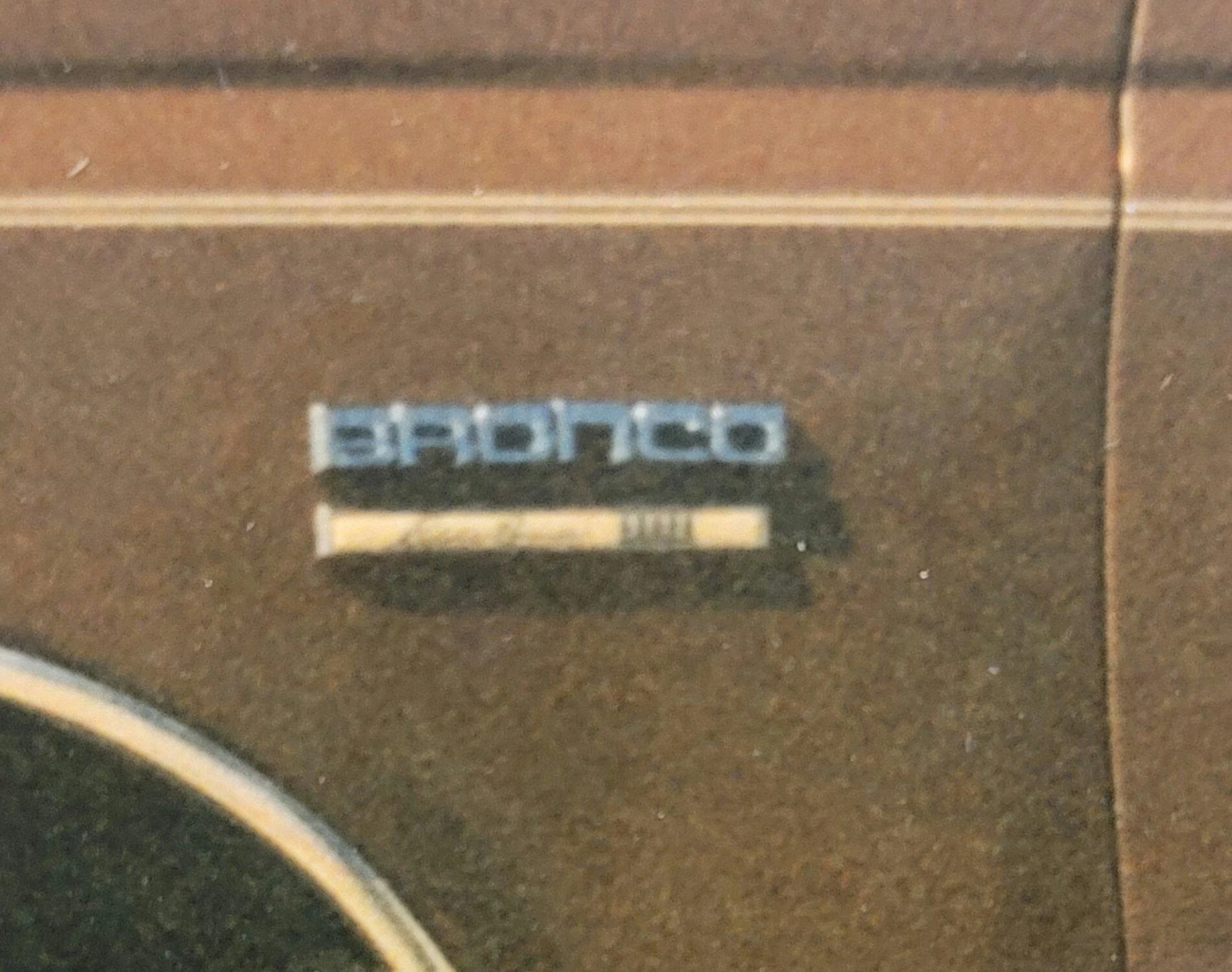 Ford Bronco "BRONCO" Lettering accessories OBX 20211123_165626