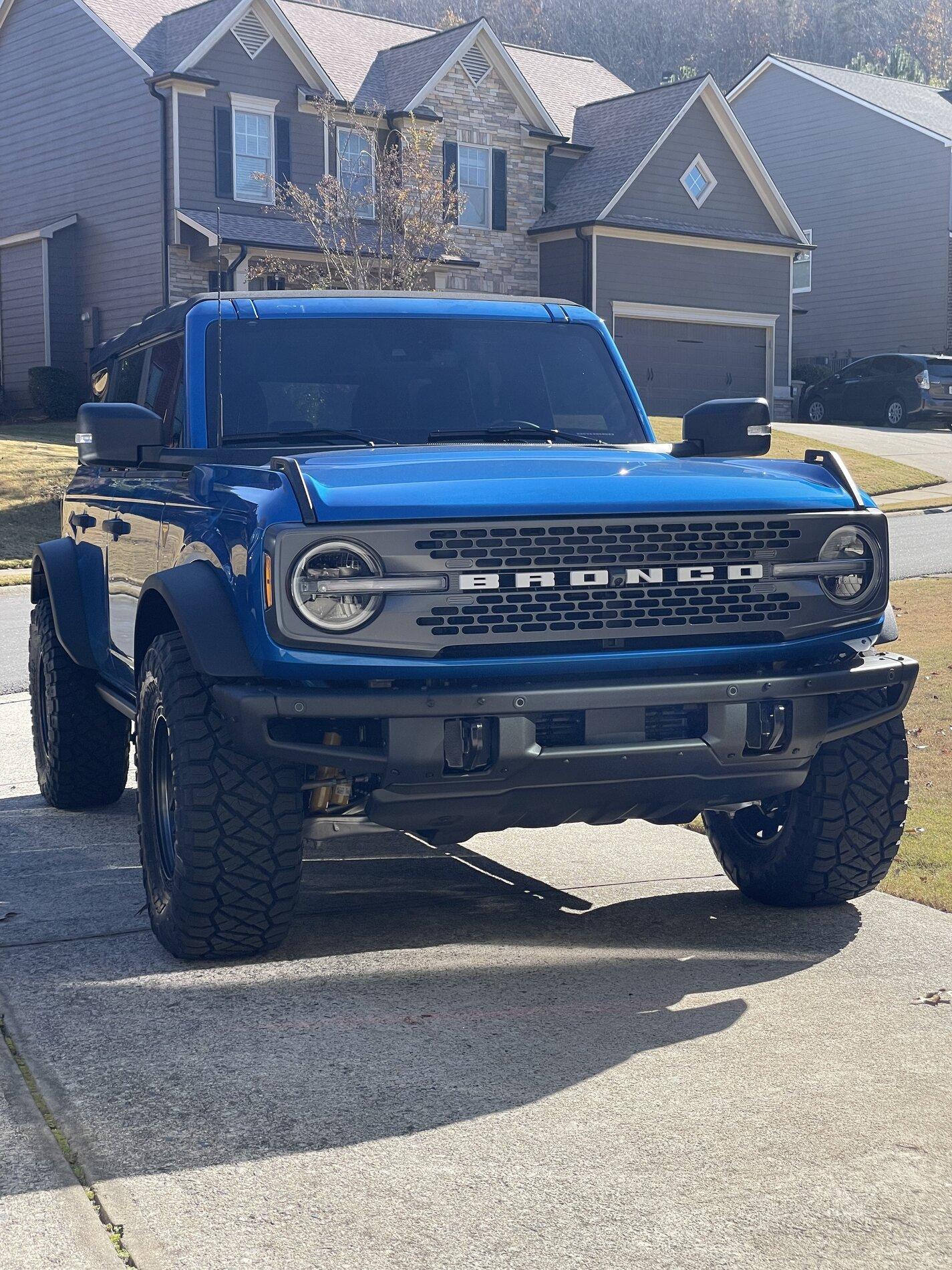Ford Bronco Show us your installed wheel / tire upgrades here! (Pics) E6605828-161F-4A05-850F-43990BDDEC1E