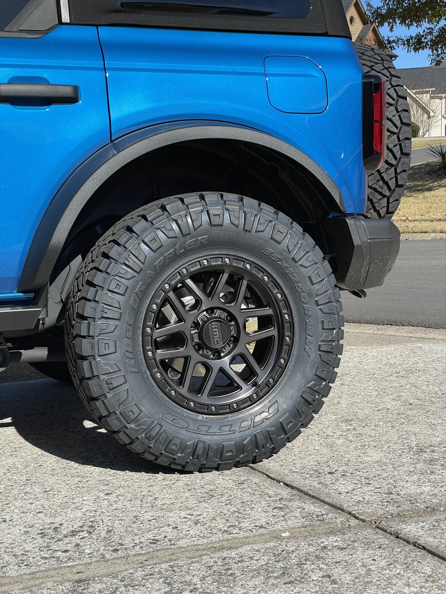 Ford Bronco Show us your installed wheel / tire upgrades here! (Pics) 78B201E9-1E1F-4139-9F82-865281FC7736