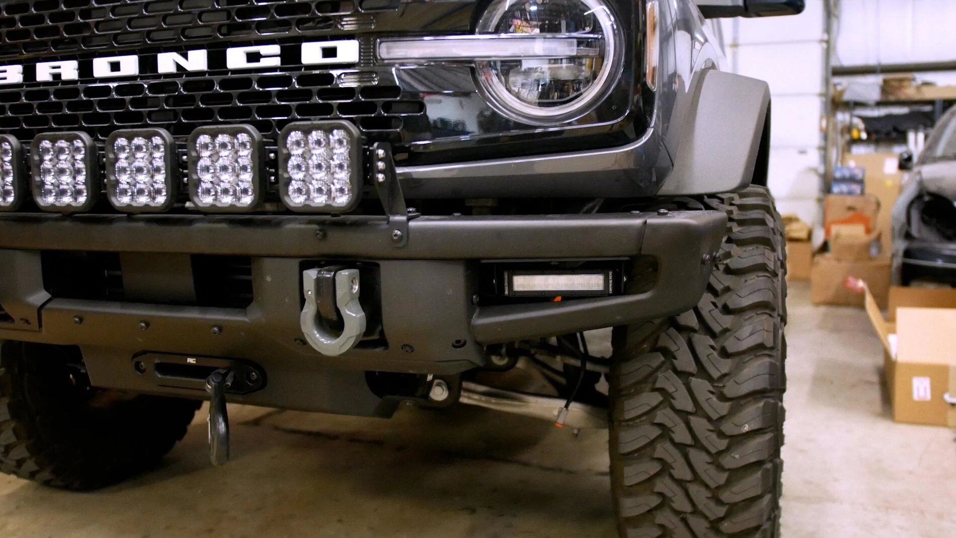 Ford Bronco Fog Light Pocket Upgrades! Ford Bronco SS6 Fog Light