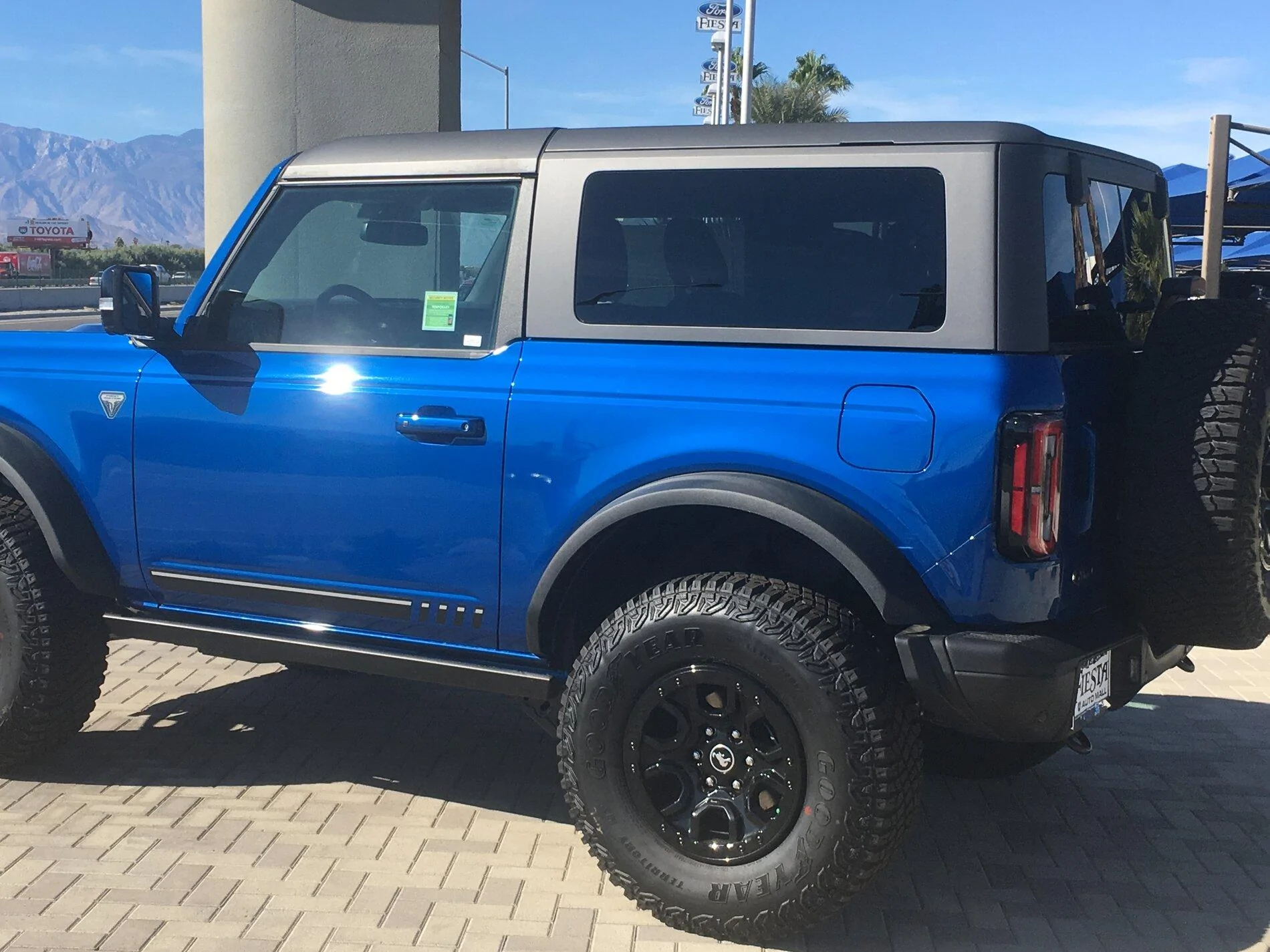 Ford Bronco Fiesta Ford has a First Edition D6770C12-7F2E-46F8-A510-4BAD1BA1B78D