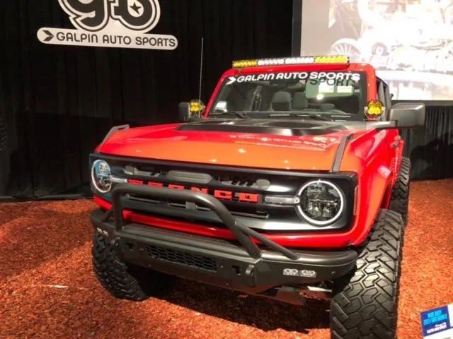 Ford Bronco 2021 LA Auto Show Pics IMG_1276