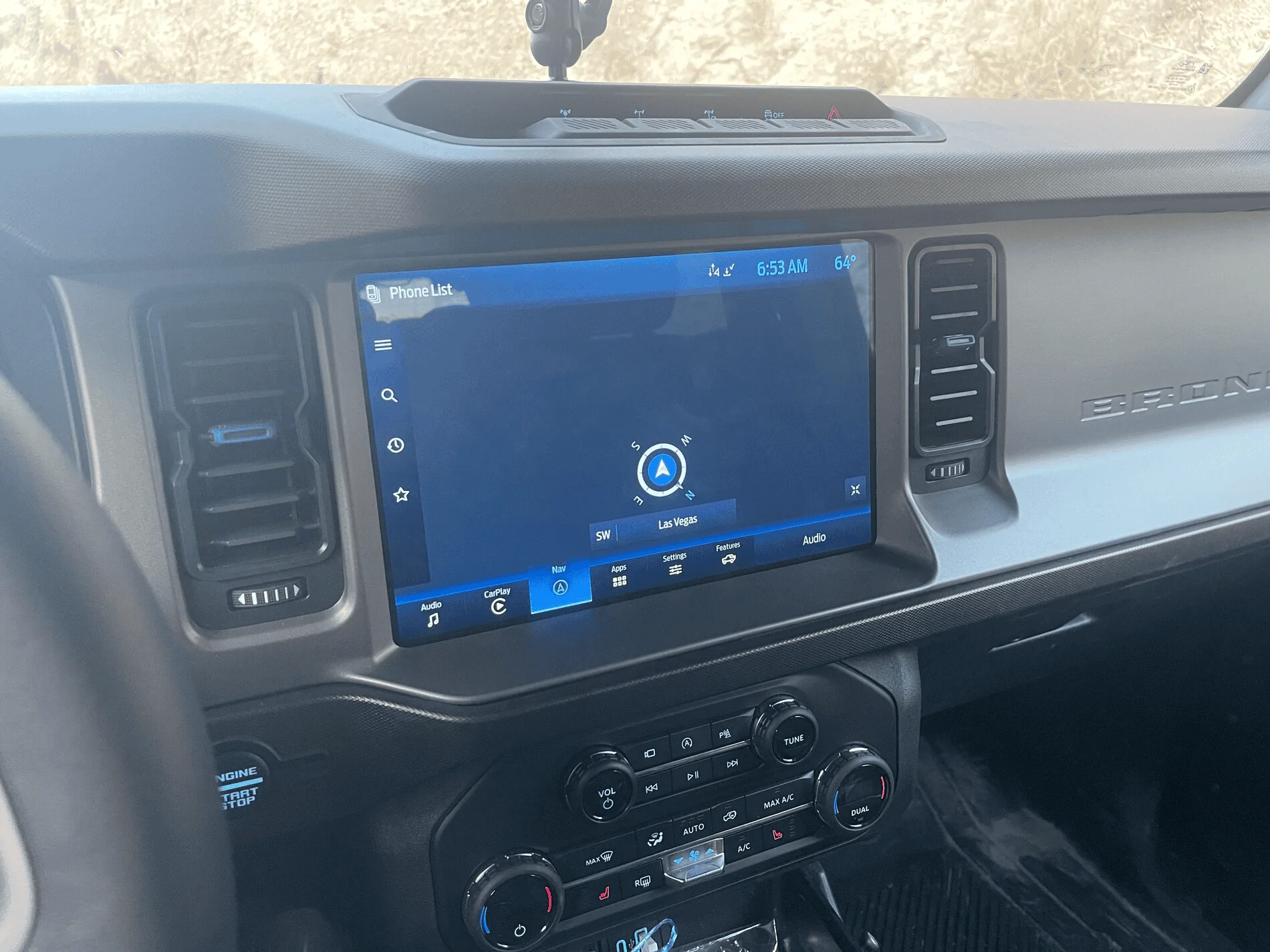 Ford Bronco Ford Navigation map issues 1638046701429