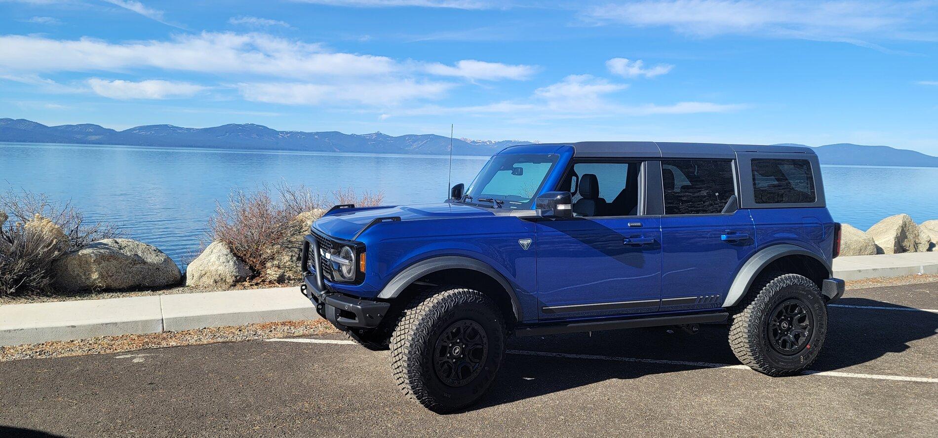Ford Bronco Short FE adventure review! No mall crawler here! First big trip... Lake Tahoe CA 20211127_110555