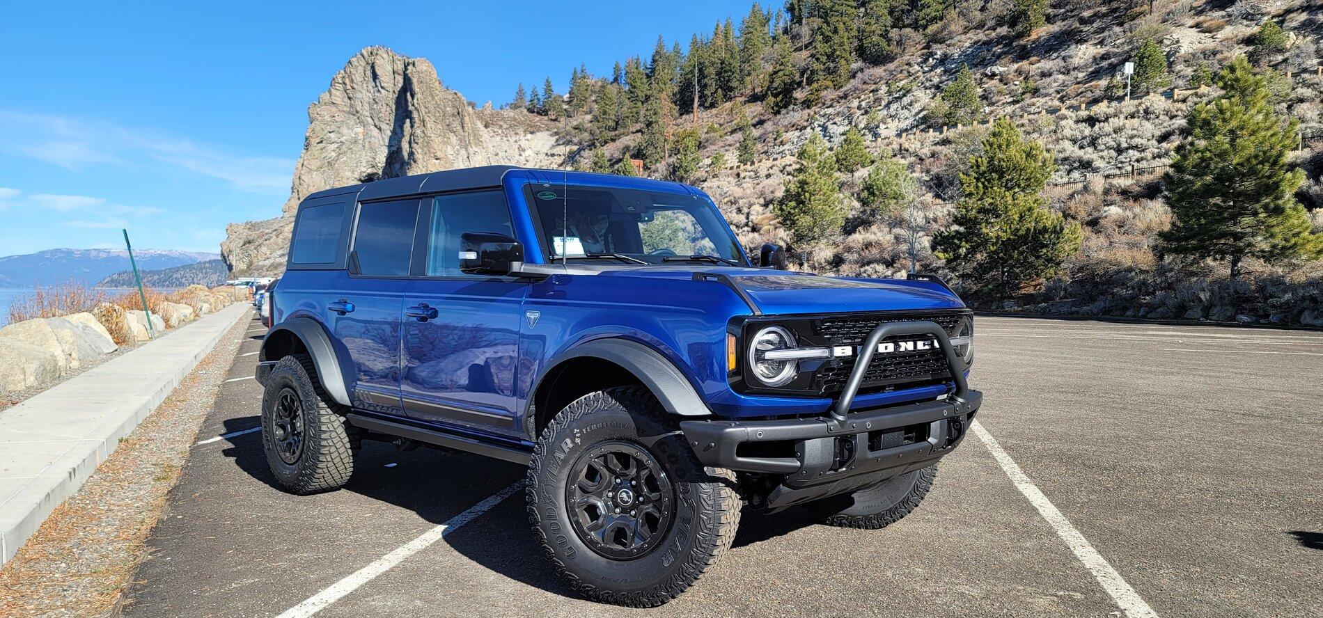 Ford Bronco Short FE adventure review! No mall crawler here! First big trip... Lake Tahoe CA 20211127_110814