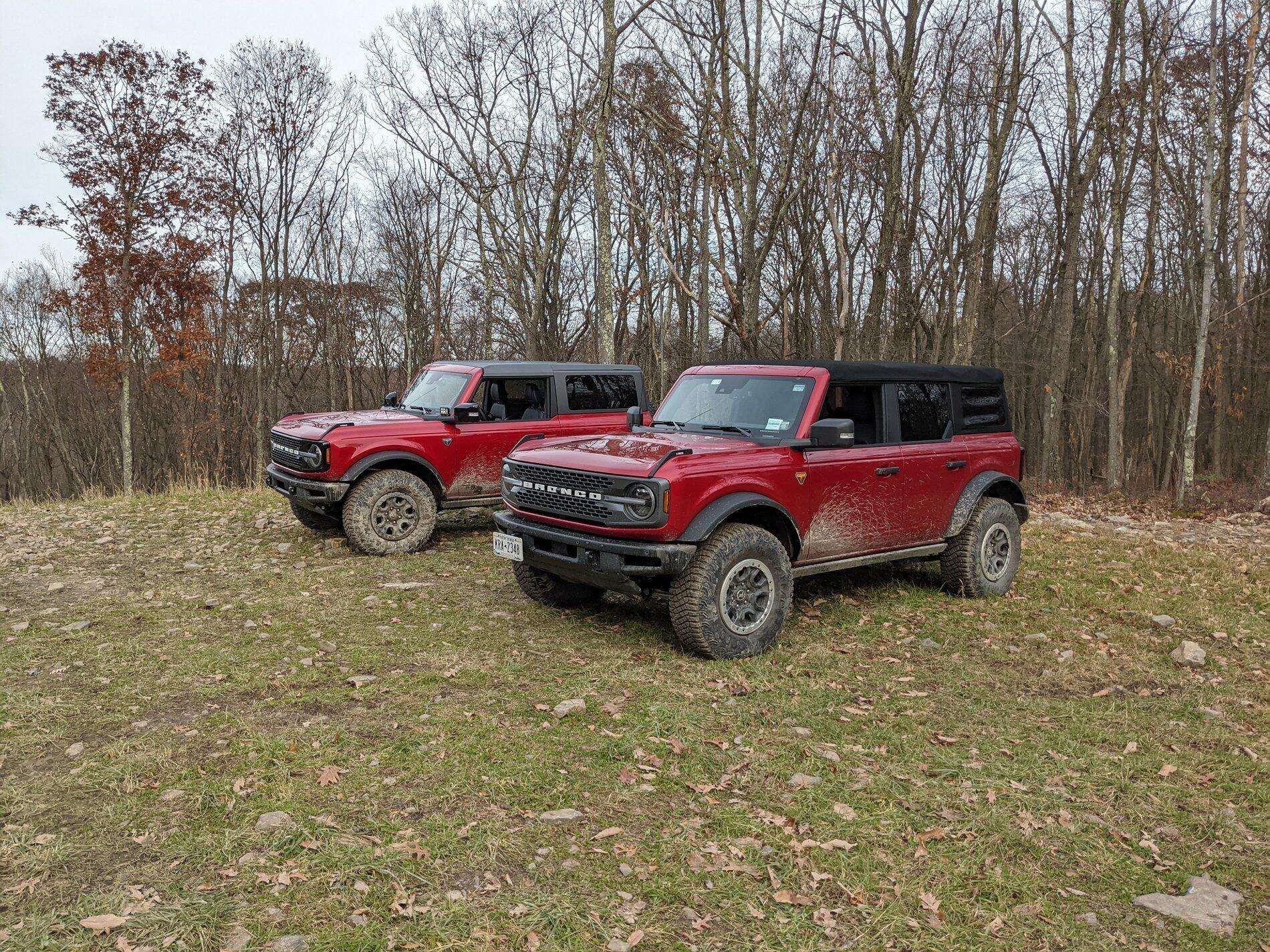 Ford Bronco RAPID RED Bronco Club PXL_20211120_181620390