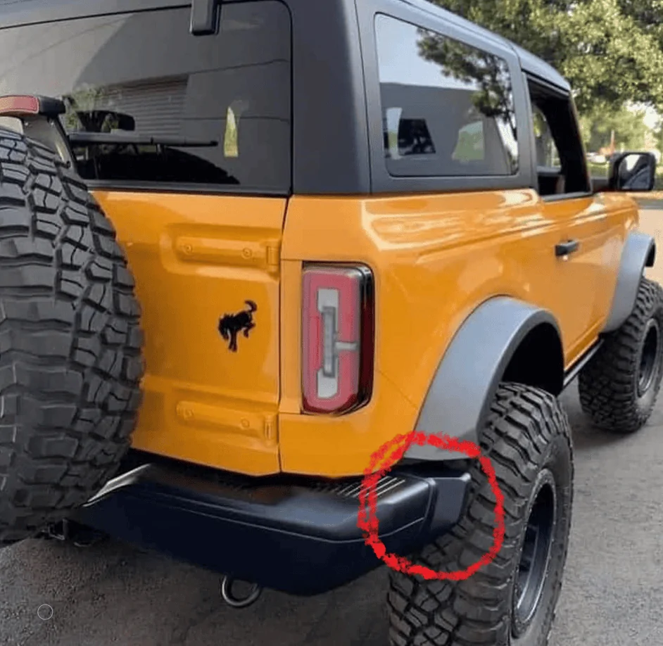 Ford Bronco Sasquatch Trim "Wing" SasquatchWING