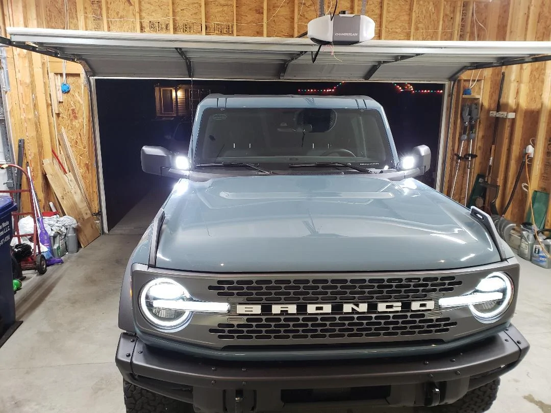 Ford Bronco Diode Dynamics 2021+ Ford Bronco SS3 Ditch Light Kit front ditch lights