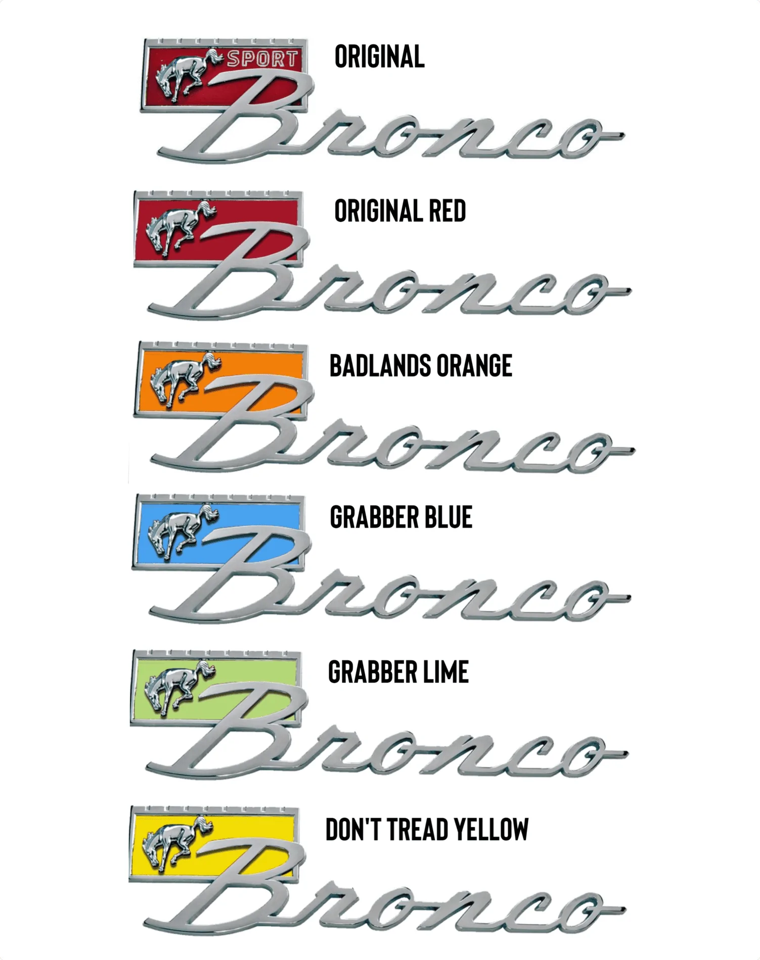 Ford Bronco New heritage badge renderings 1E0AFD53-C8A1-45CA-8B5A-E67B3EC81698