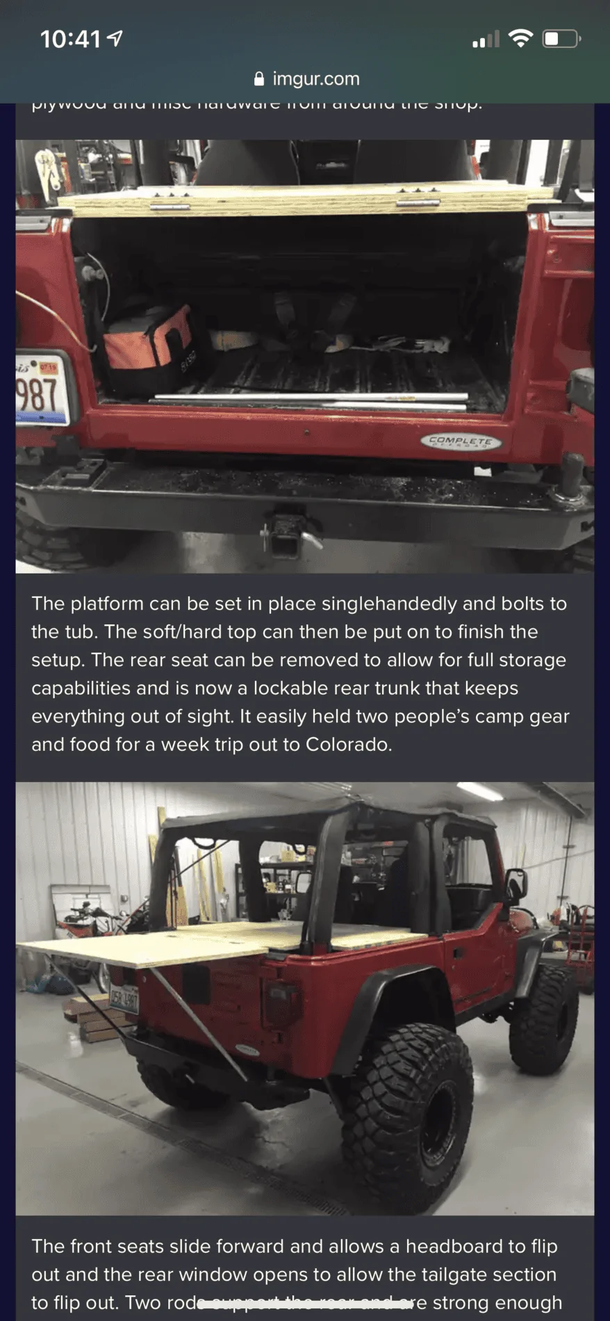 Ford Bronco Sleeping in 2 Door Bronco 0A257FDC-625C-4E32-8D1C-350B83B8ABF2