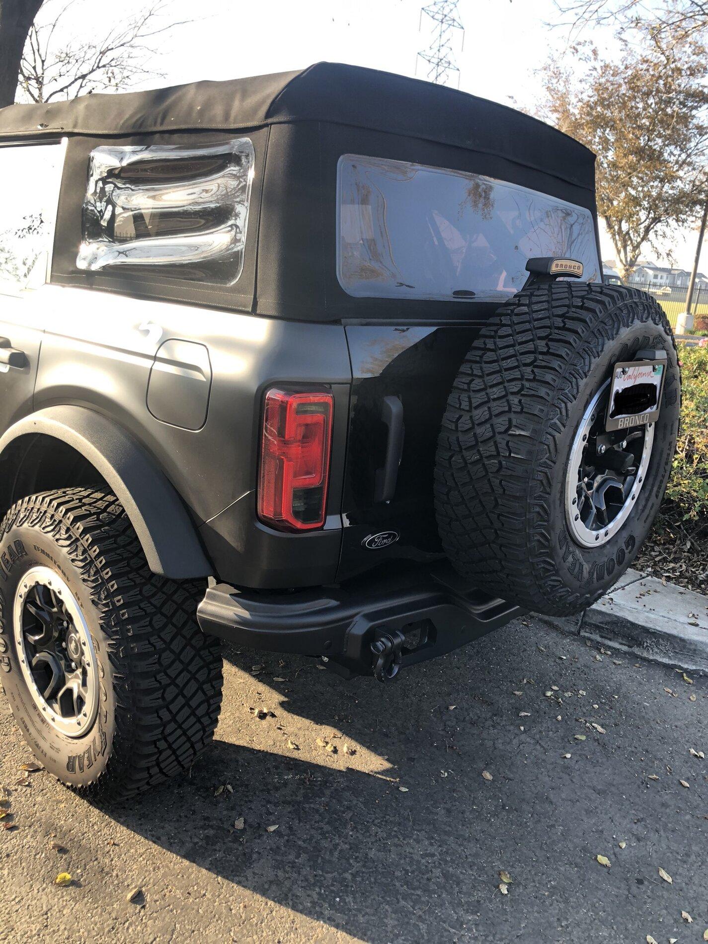 Ford Bronco 4wp bumpers installed 387E95EF-786D-4EDD-8126-560E9C8A9AB3
