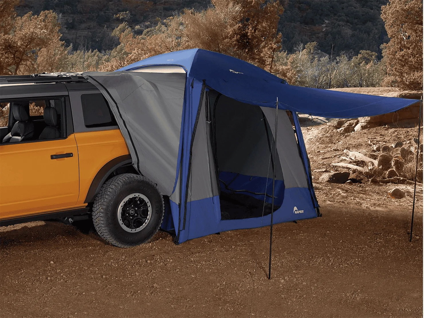 Ford Bronco Sleeping in 2 Door Bronco 1638293535561