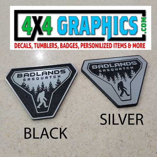 Ford Bronco Badlands Sasquatch Badge 20211130_134758