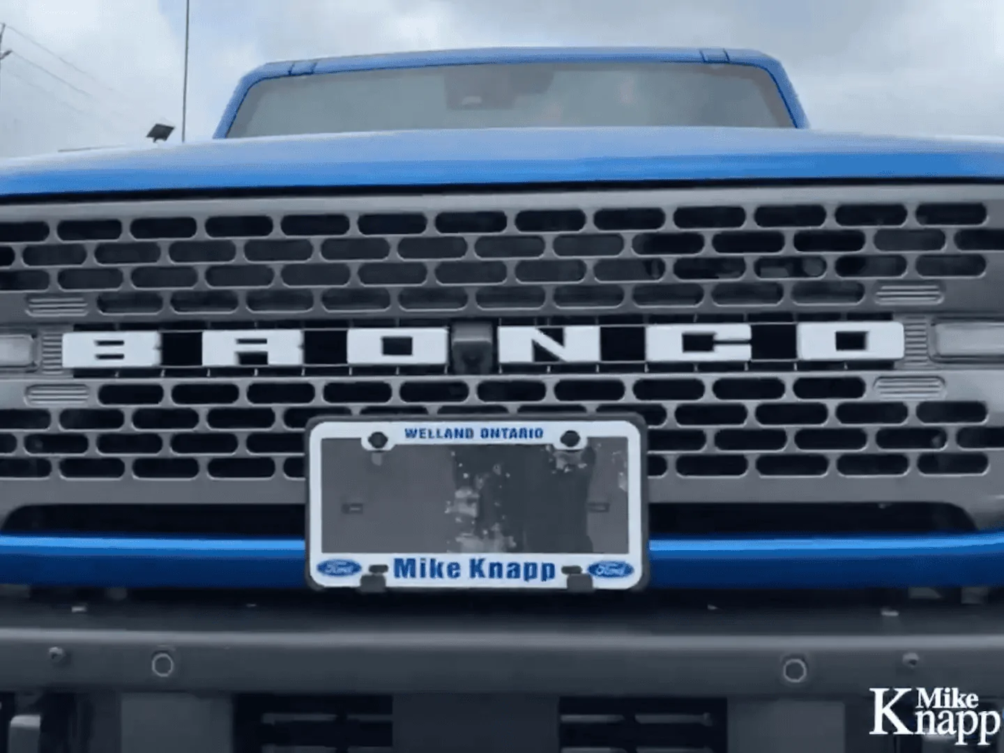 Ford Bronco License plate option 1638331739915