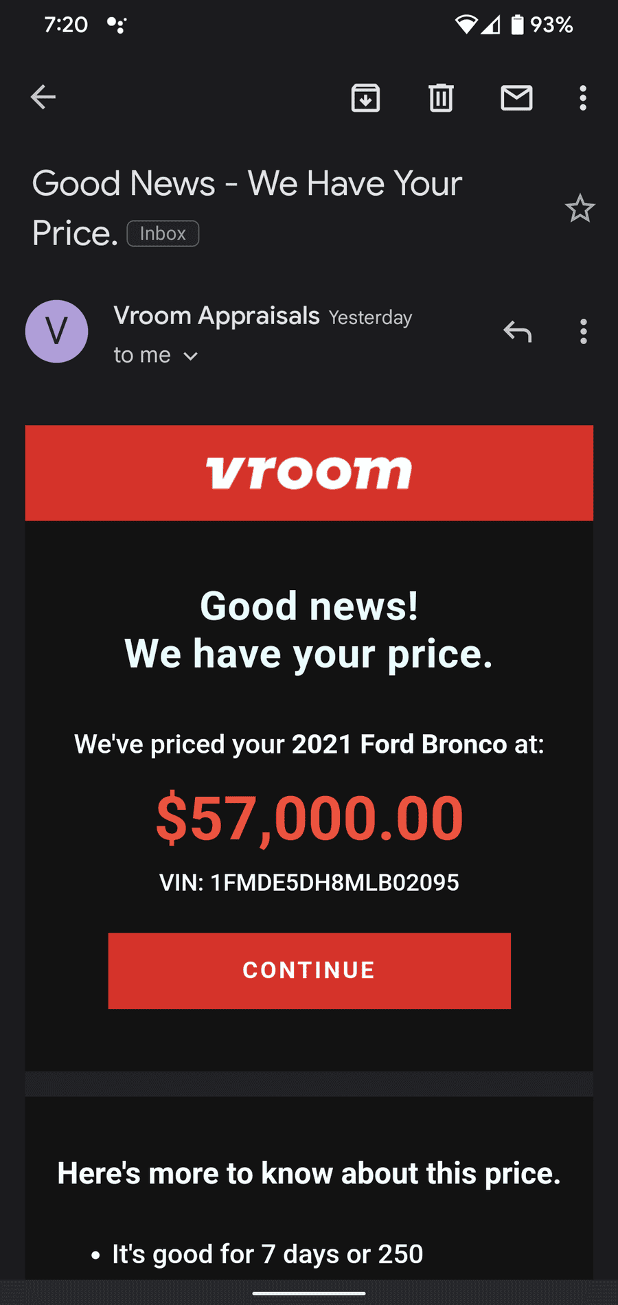 Ford Bronco Thinking of Selling Screenshot_20211201-072007