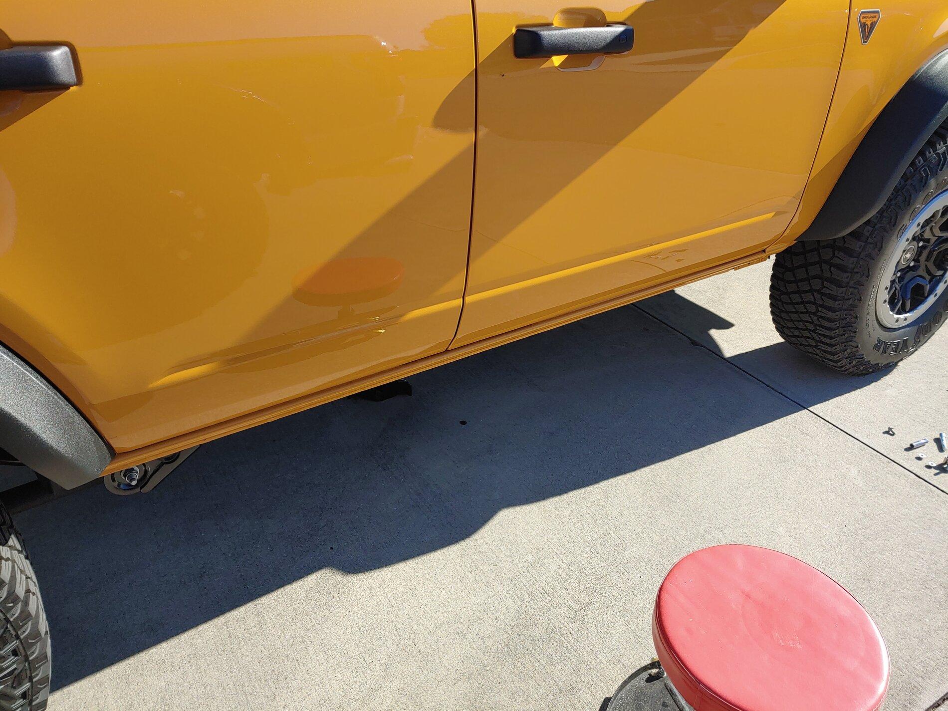 Ford Bronco Step bar with rock rails 1127211357