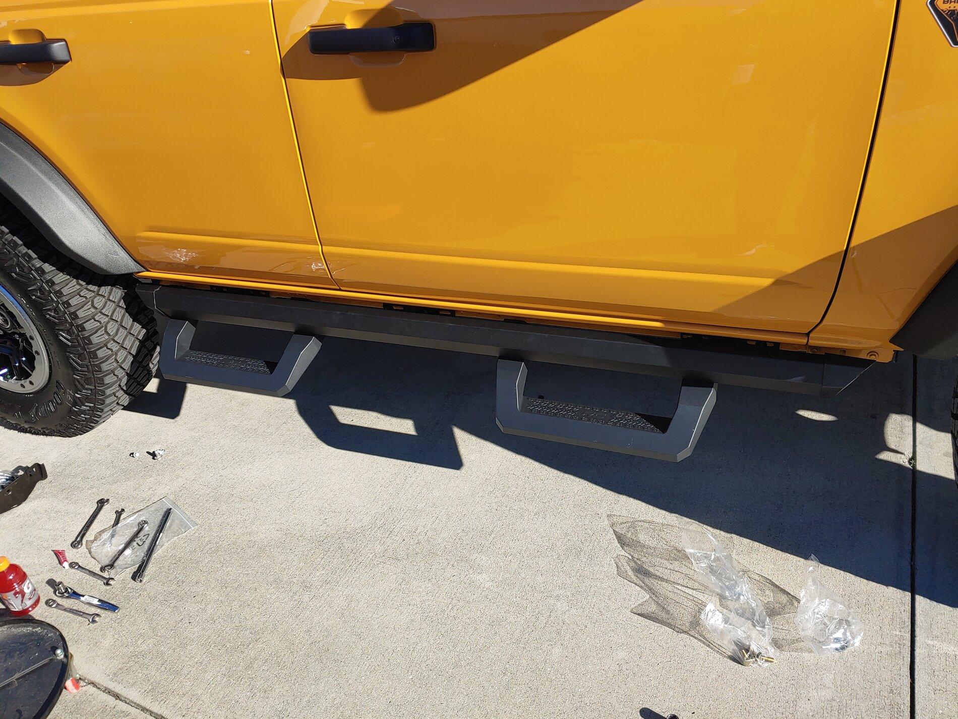 Ford Bronco Step bar with rock rails 1127211427