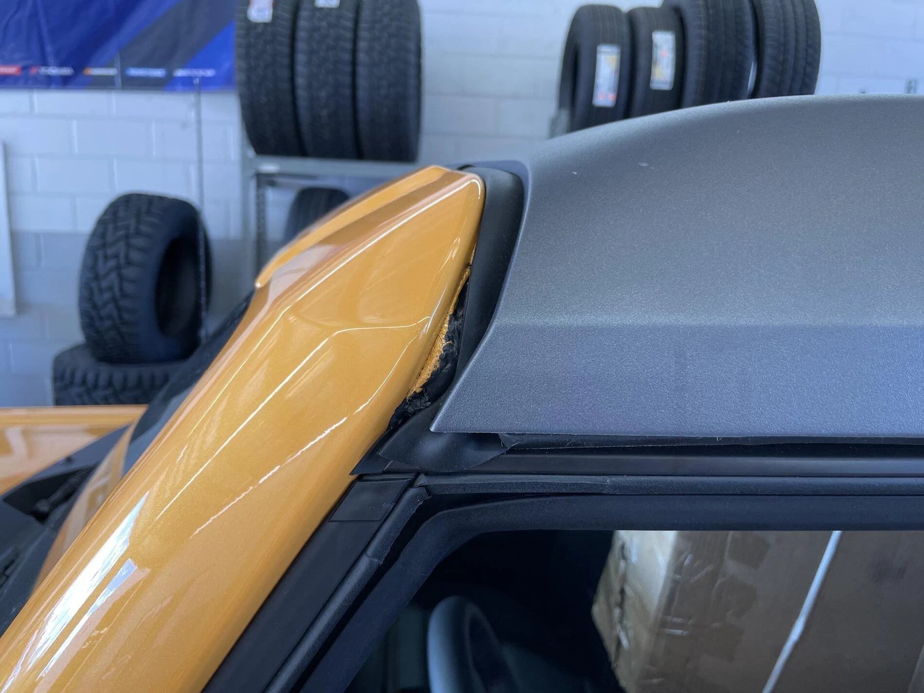 Ford Bronco MIC Top Weather Stripping Adhesive 9C341DBF-94FA-44A1-A5FD-AD484196152C