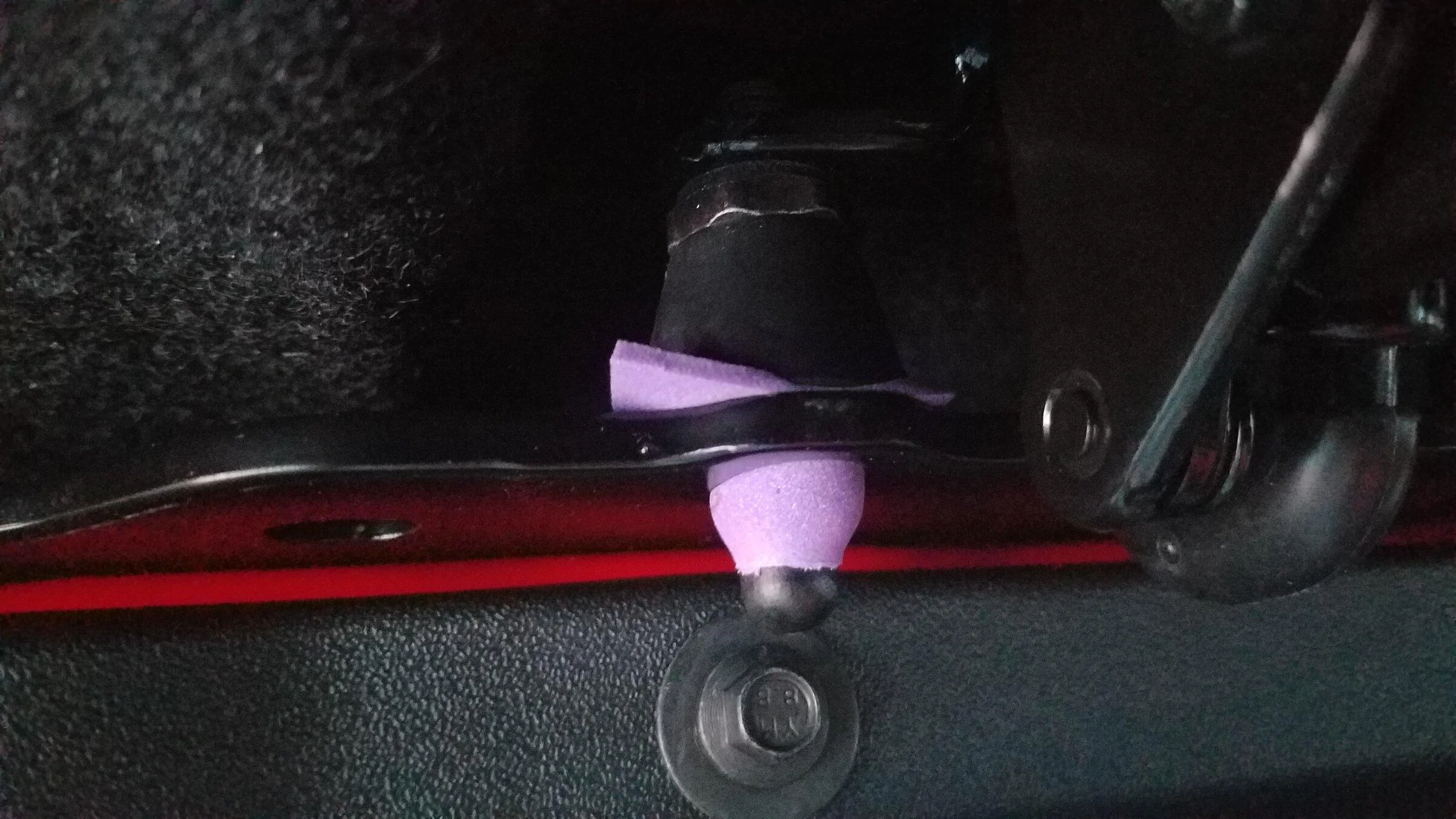 Ford Bronco Solution for popping/rattling MIC top! 20211201_160237