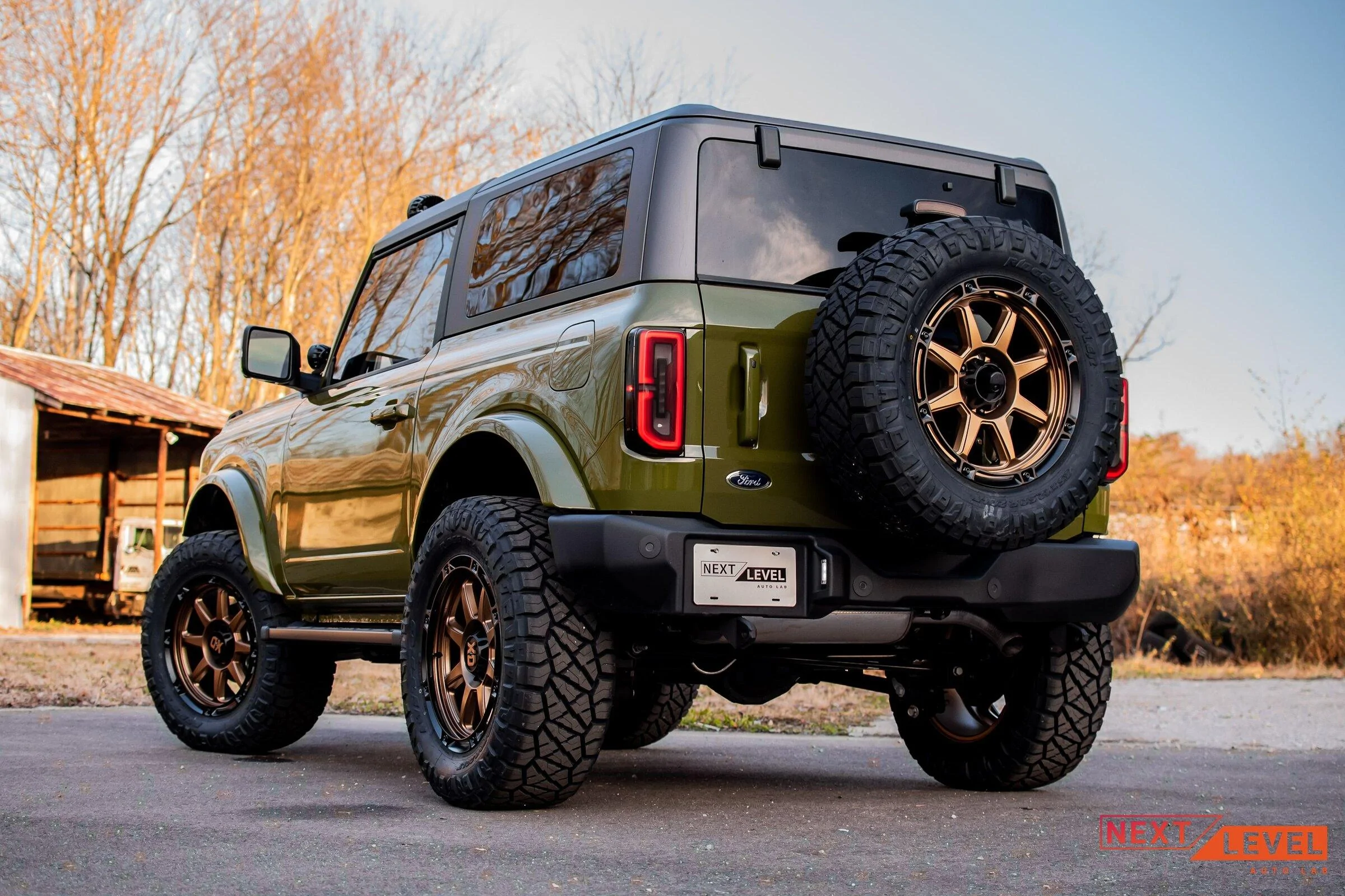 Ford Bronco Khaki Green Bronco Outer Banks Build - 2" Lift, 35" Nitto, 20" Wheels, Rigid Lights, etc. 028A148C-3ADB-4DC5-BF97-FB303E7A404A