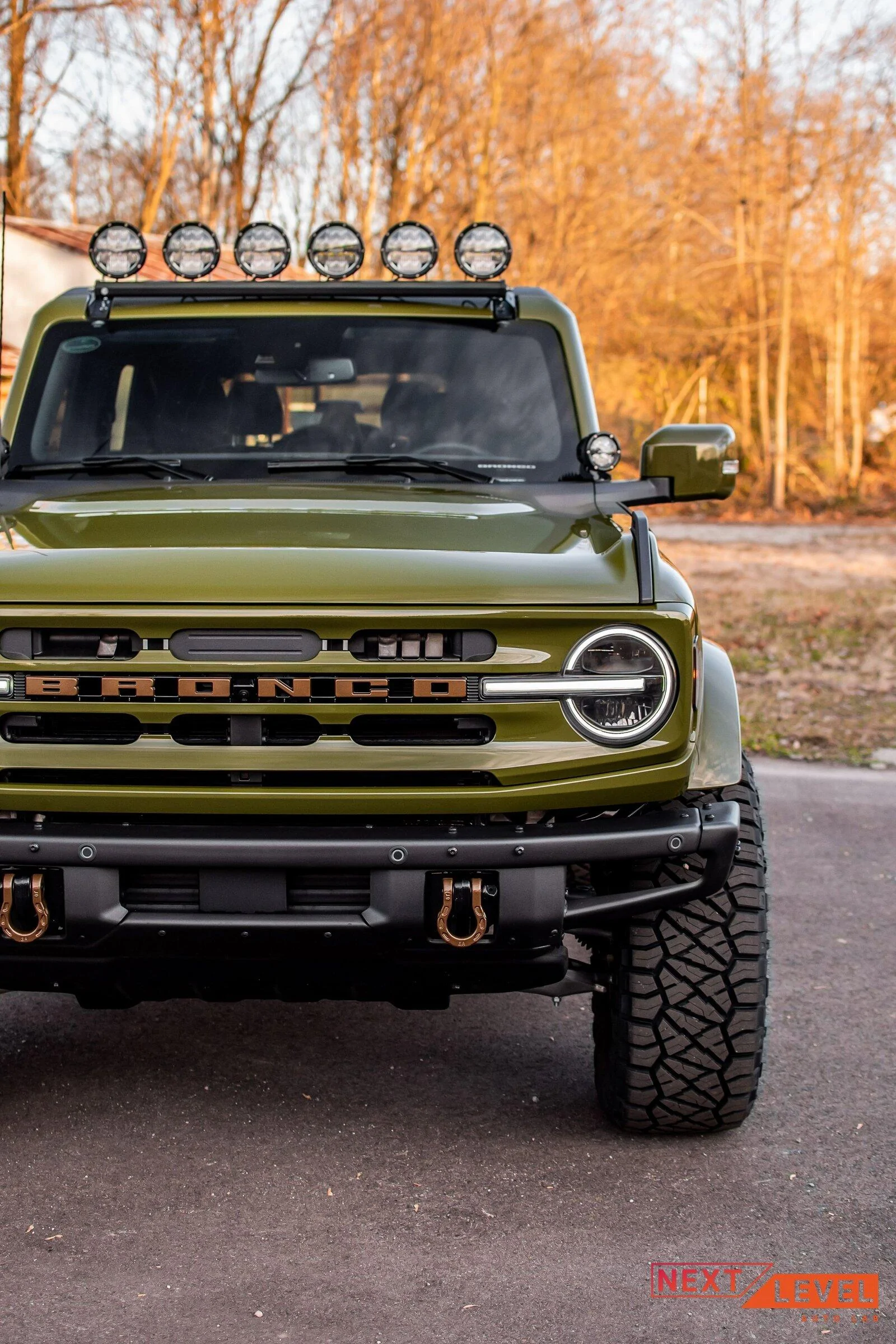 Ford Bronco Khaki Green Bronco Outer Banks Build - 2" Lift, 35" Nitto, 20" Wheels, Rigid Lights, etc. 2E8D7F73-DE8B-4D16-A004-27BD72B34797
