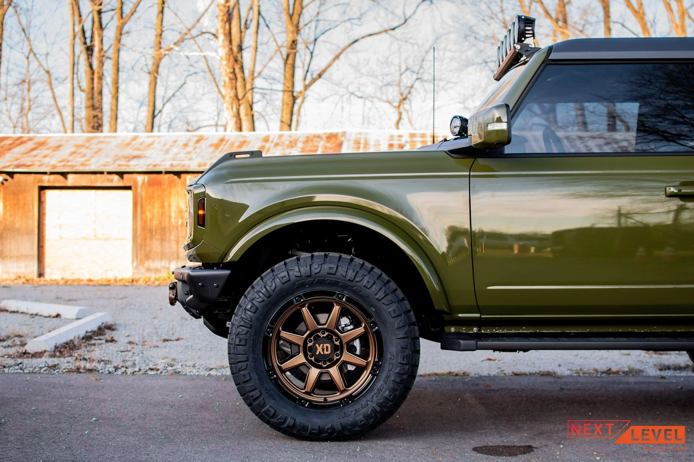Ford Bronco Khaki Green Bronco Outer Banks Build - 2" Lift, 35" Nitto, 20" Wheels, Rigid Lights, etc. 29F01447-AA3A-49A4-8D39-D3B75C68E1B1