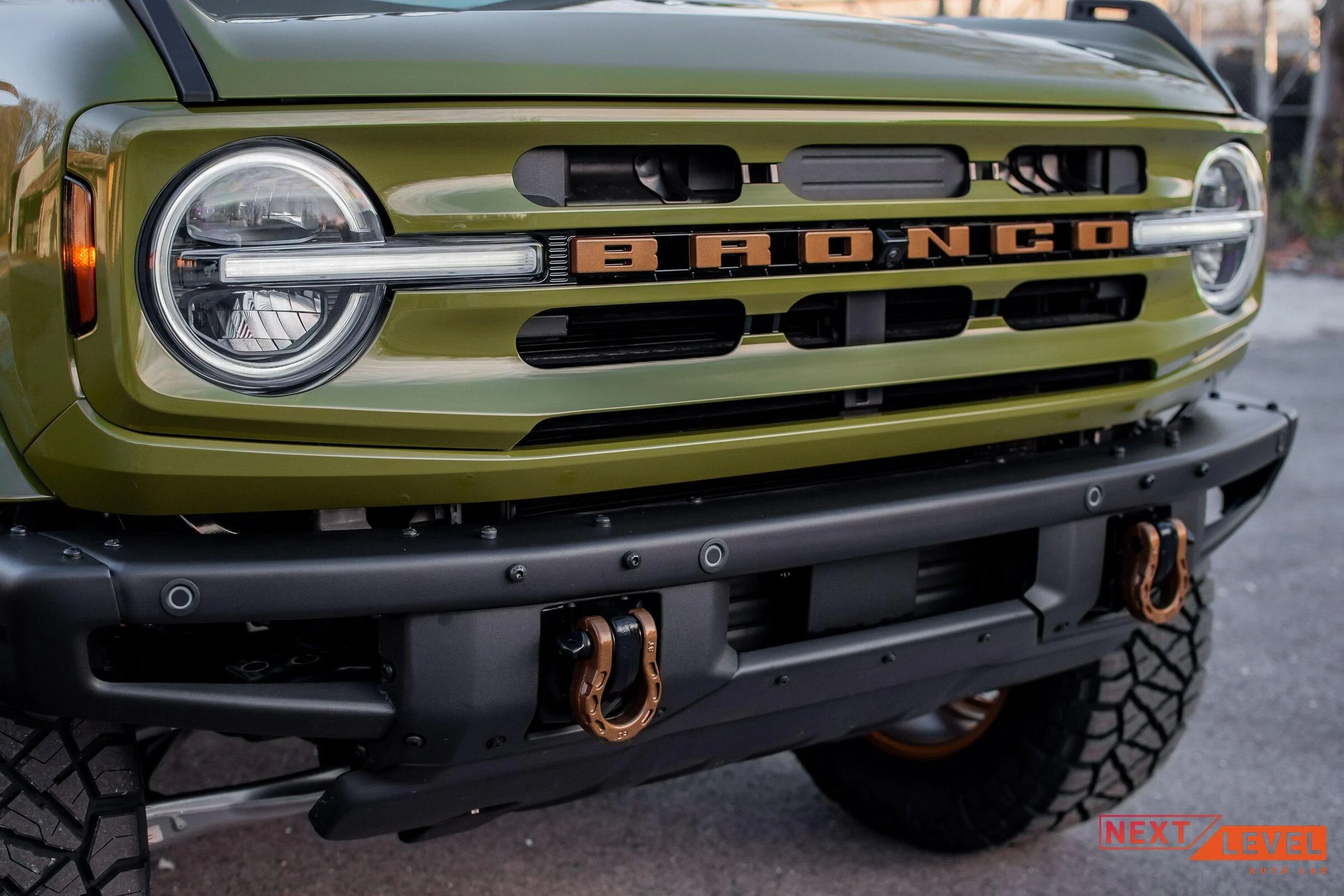 Ford Bronco Khaki Green Bronco Outer Banks Build - 2" Lift, 35" Nitto, 20" Wheels, Rigid Lights, etc. 8E0413A5-D468-4684-901A-1233E0BD48FD
