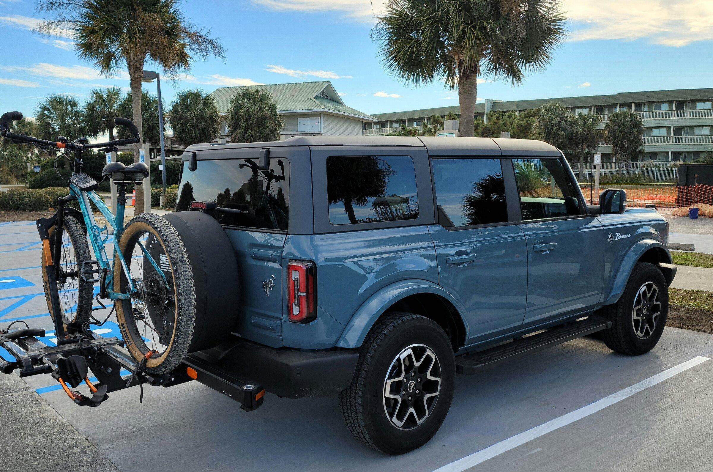 Ford Bronco Broncos "Rake", level vs lift 20211201_143920