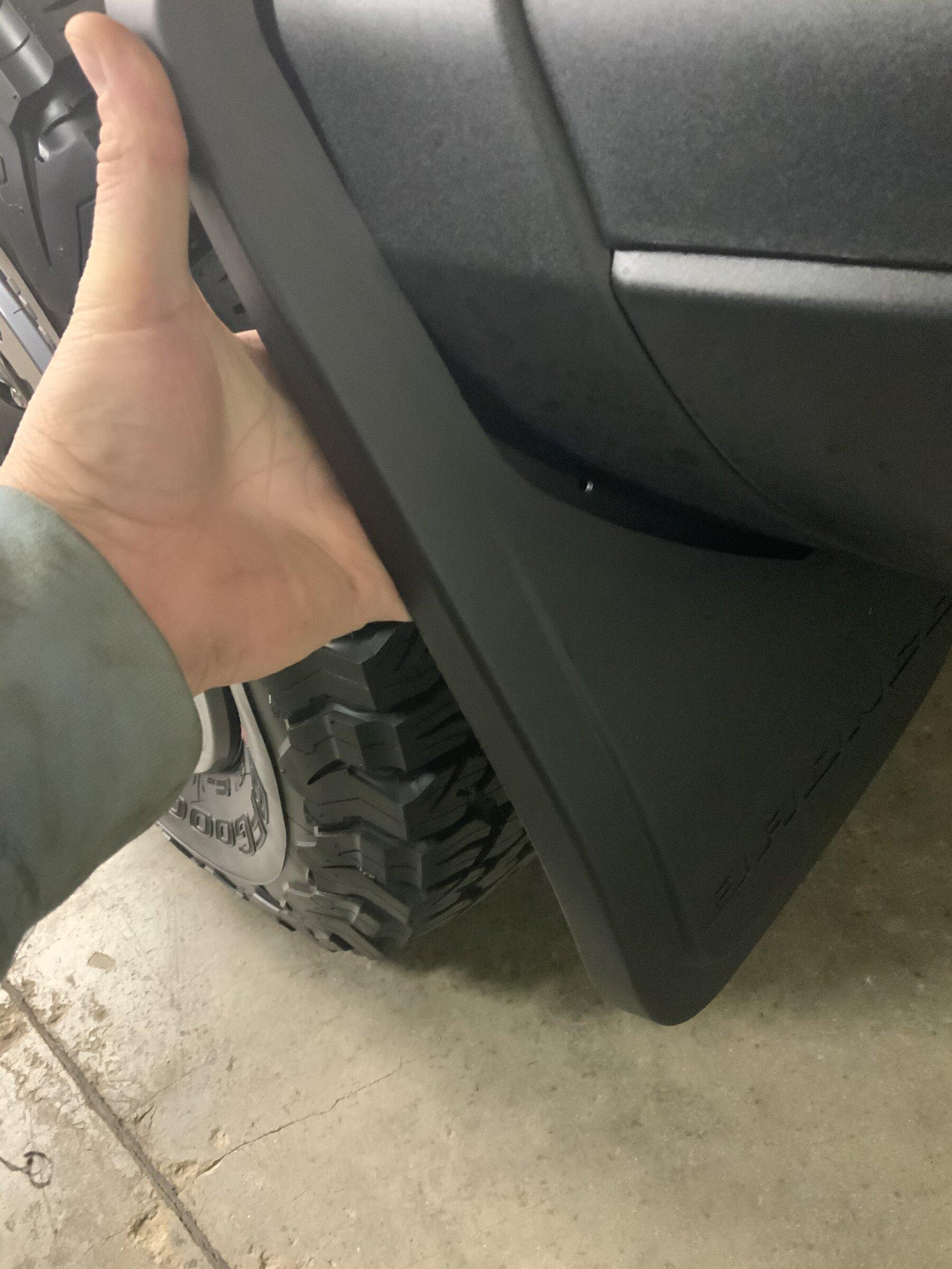 Ford Bronco OEM Rear Mud Flaps FAAB180A-54B8-497A-8318-31034C009426