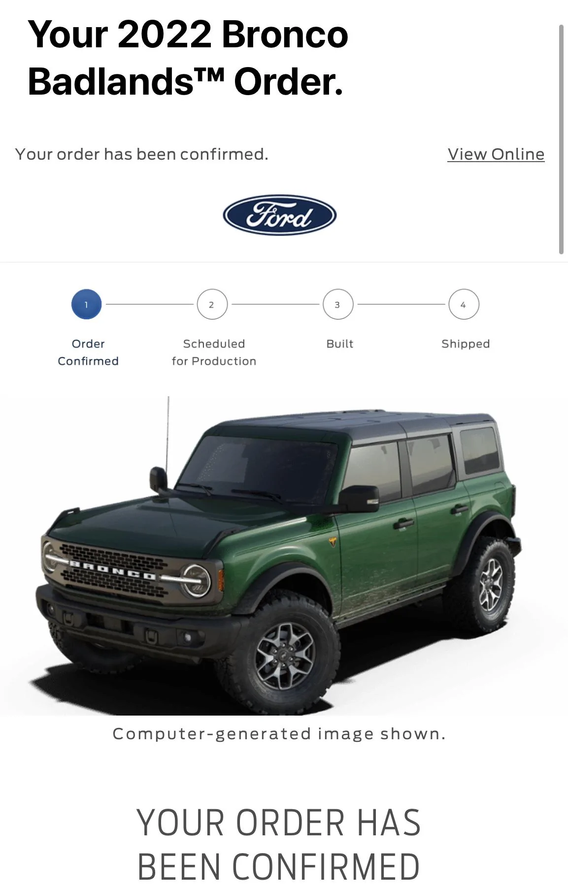 Ford Bronco Order question FC682C60-3BF6-4040-8297-9108D252572B